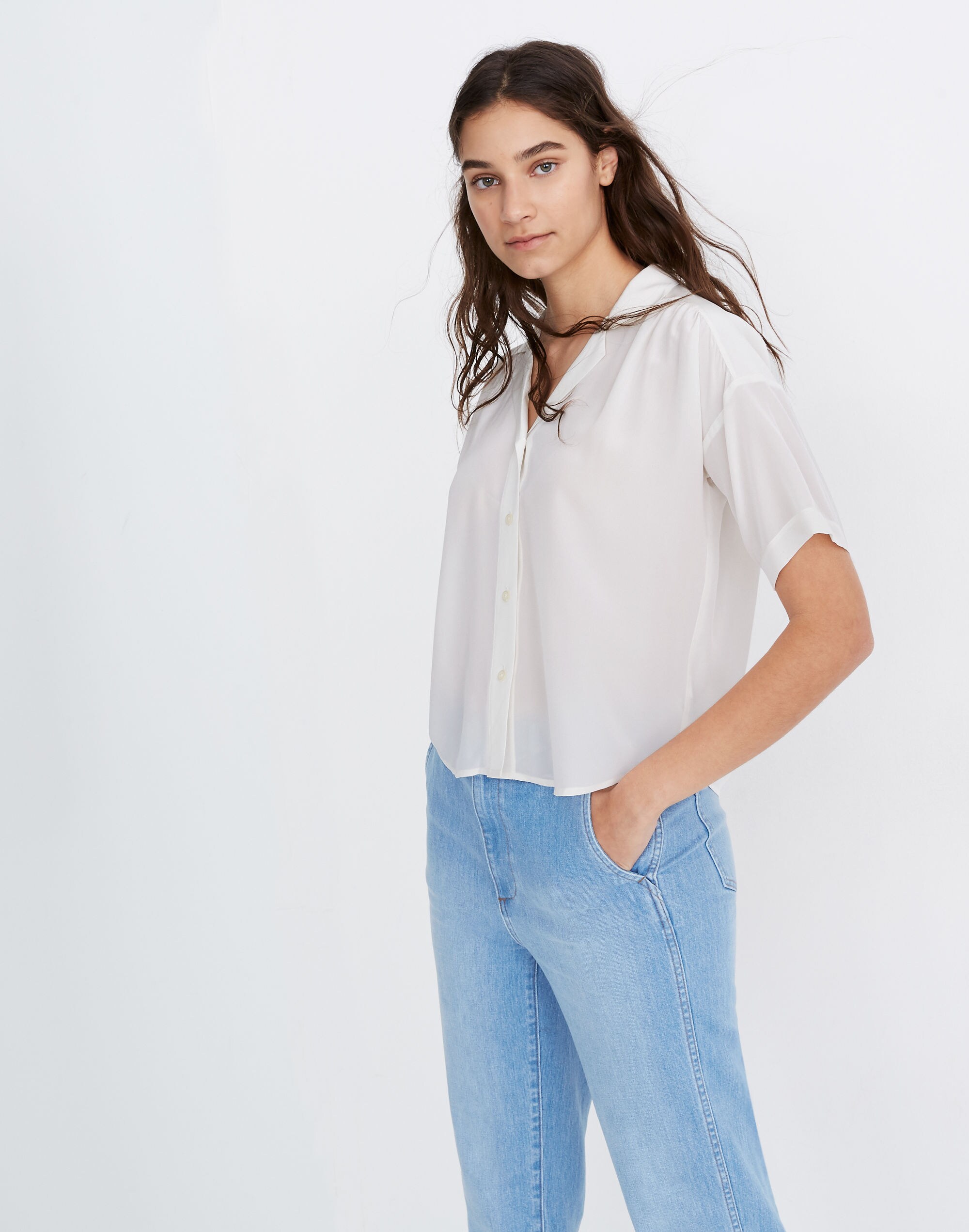 Silk Camp Shirt | Madewell