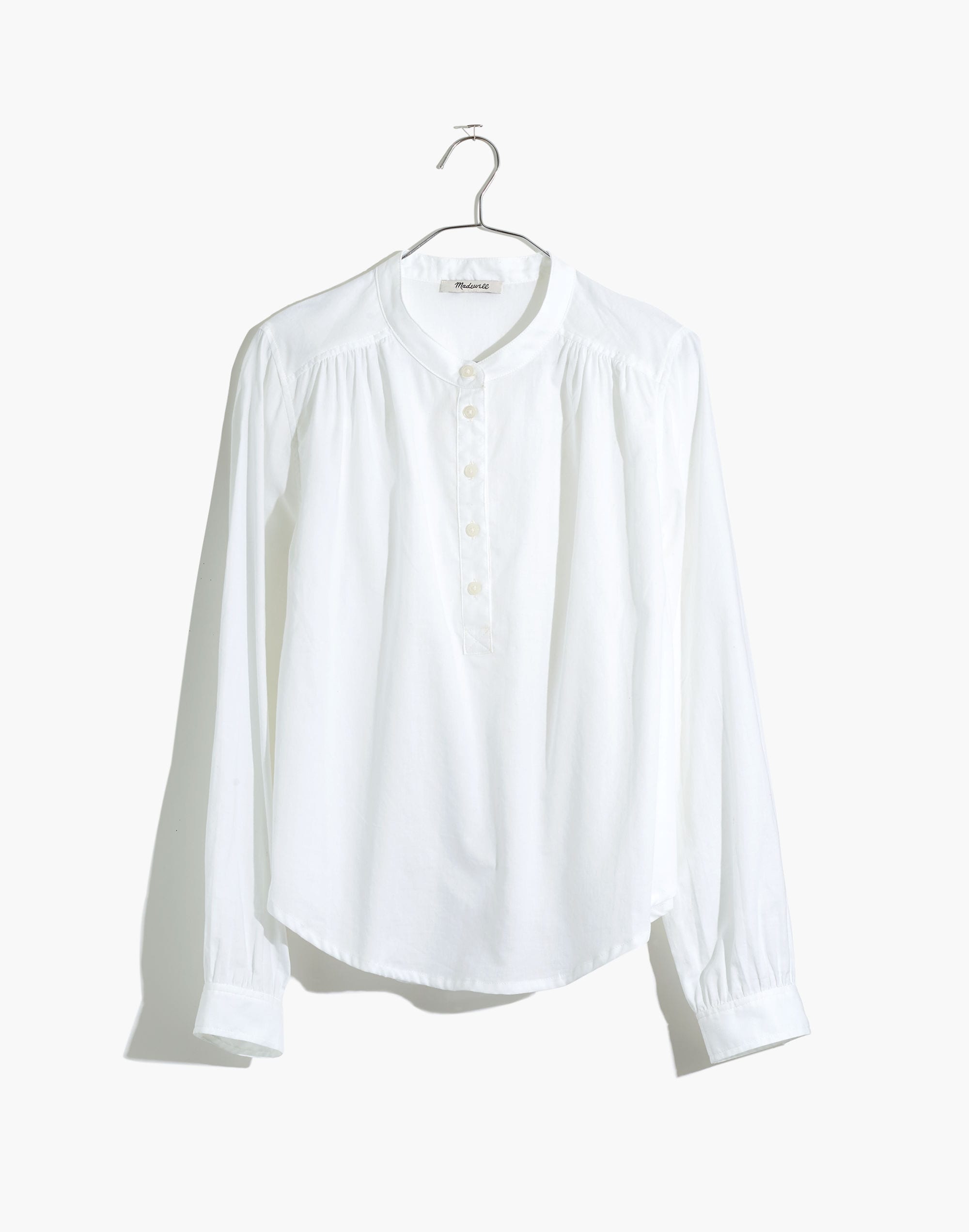 Shirred Popover Top | Madewell