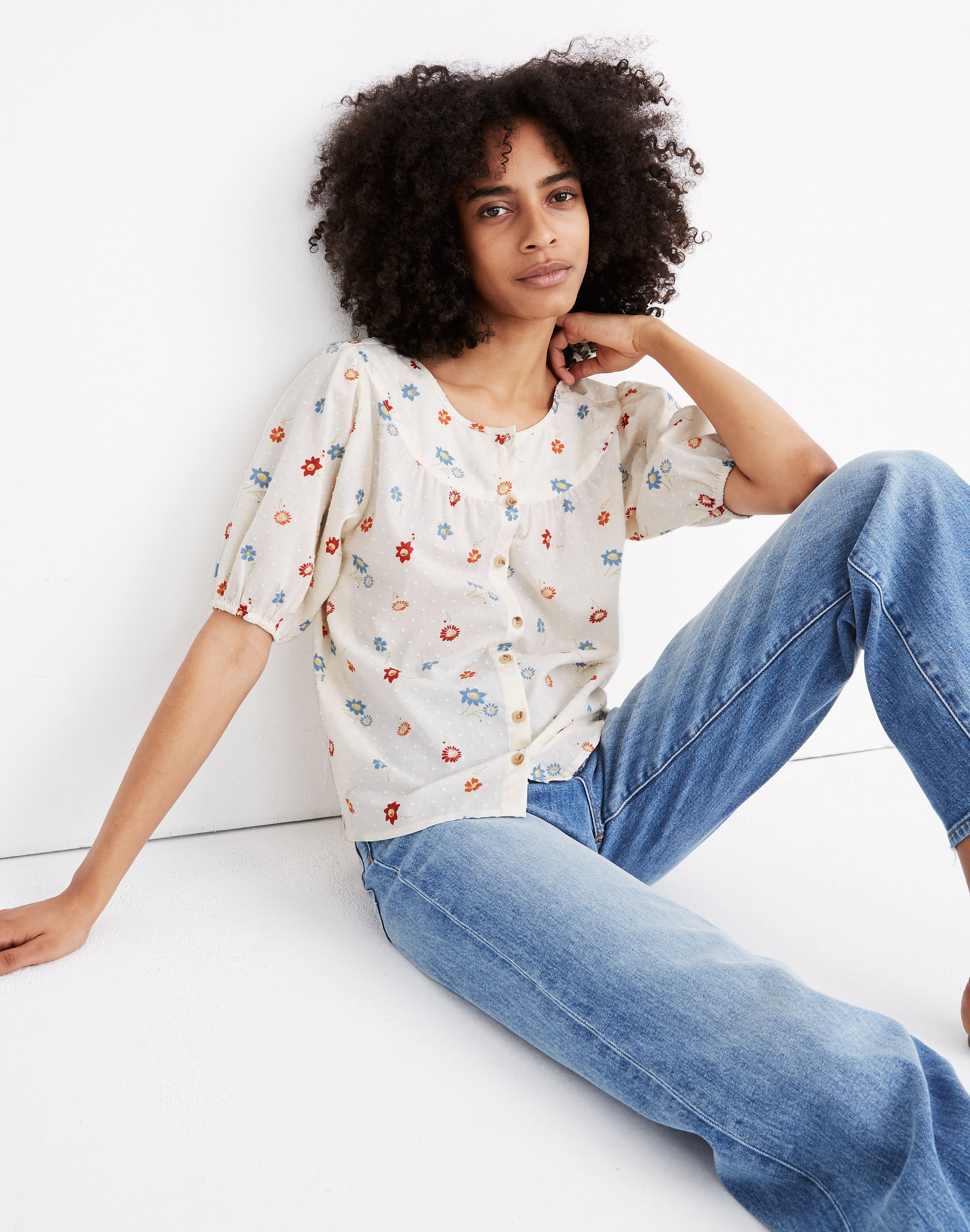 Prose Shirt in Dotted Floral Heyday | Madewell