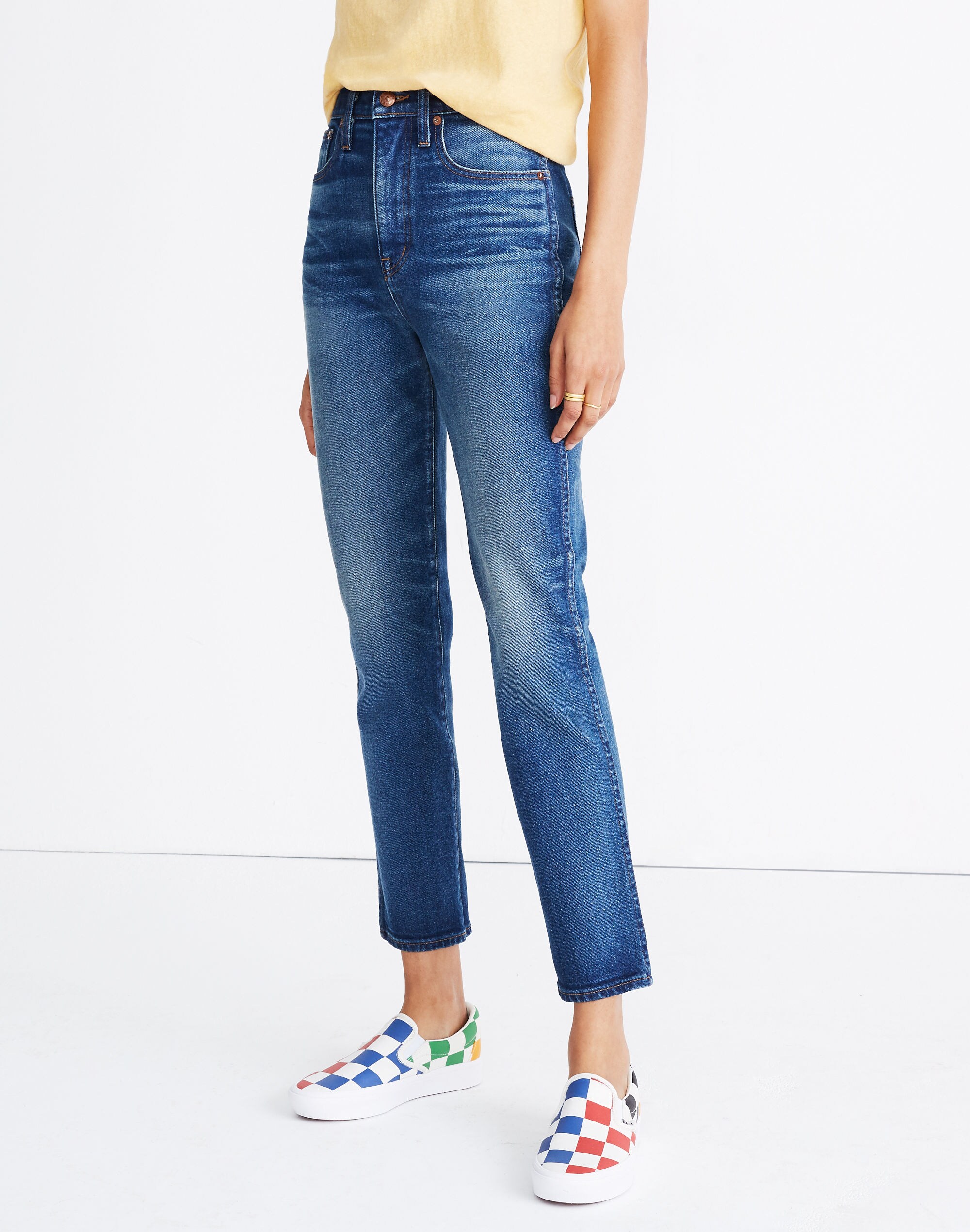 Rivet & Thread High-Rise Stovepipe Jeans in Kingman Wash | Madewell