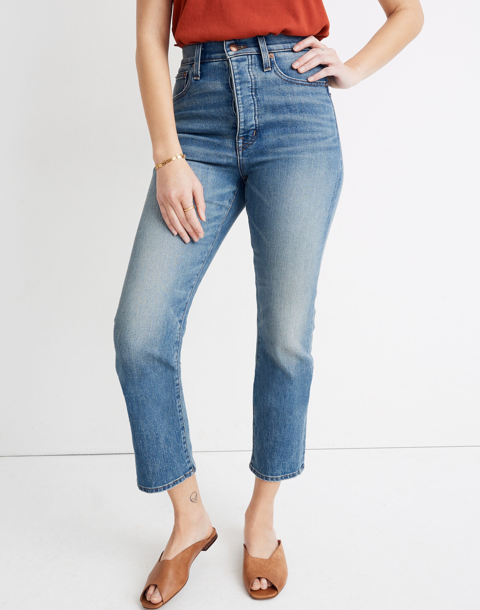 Rivet & Thread Cali Demi-Boot Jeans Shetland Wash | Madewell