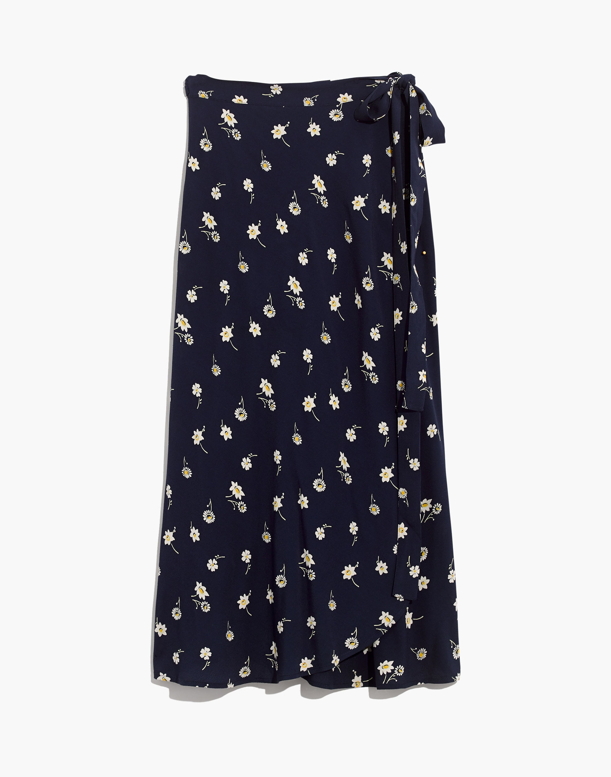 Tulip-Hem Wrap Skirt Floral Heyday | Madewell