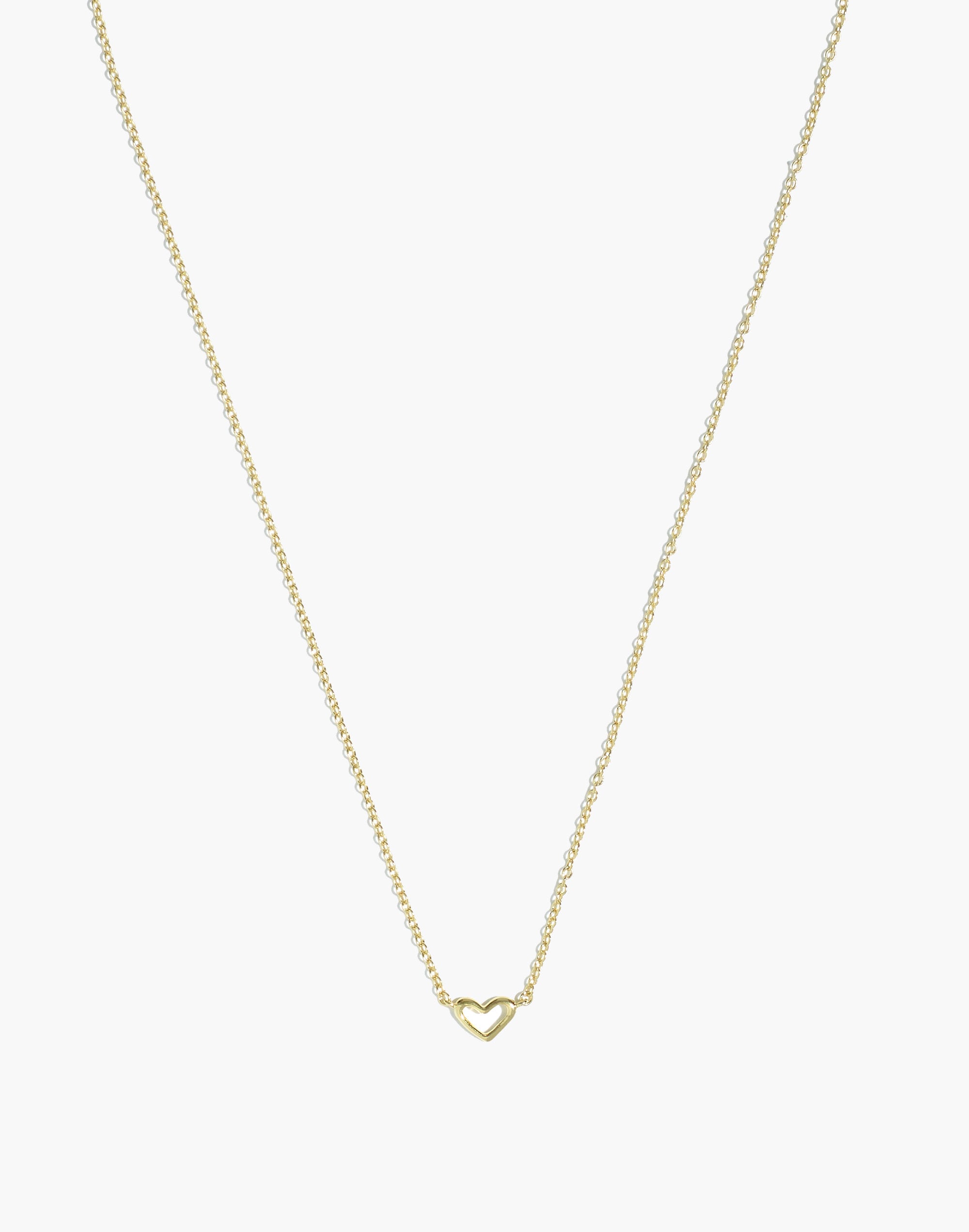 Vermeil Heart Necklace