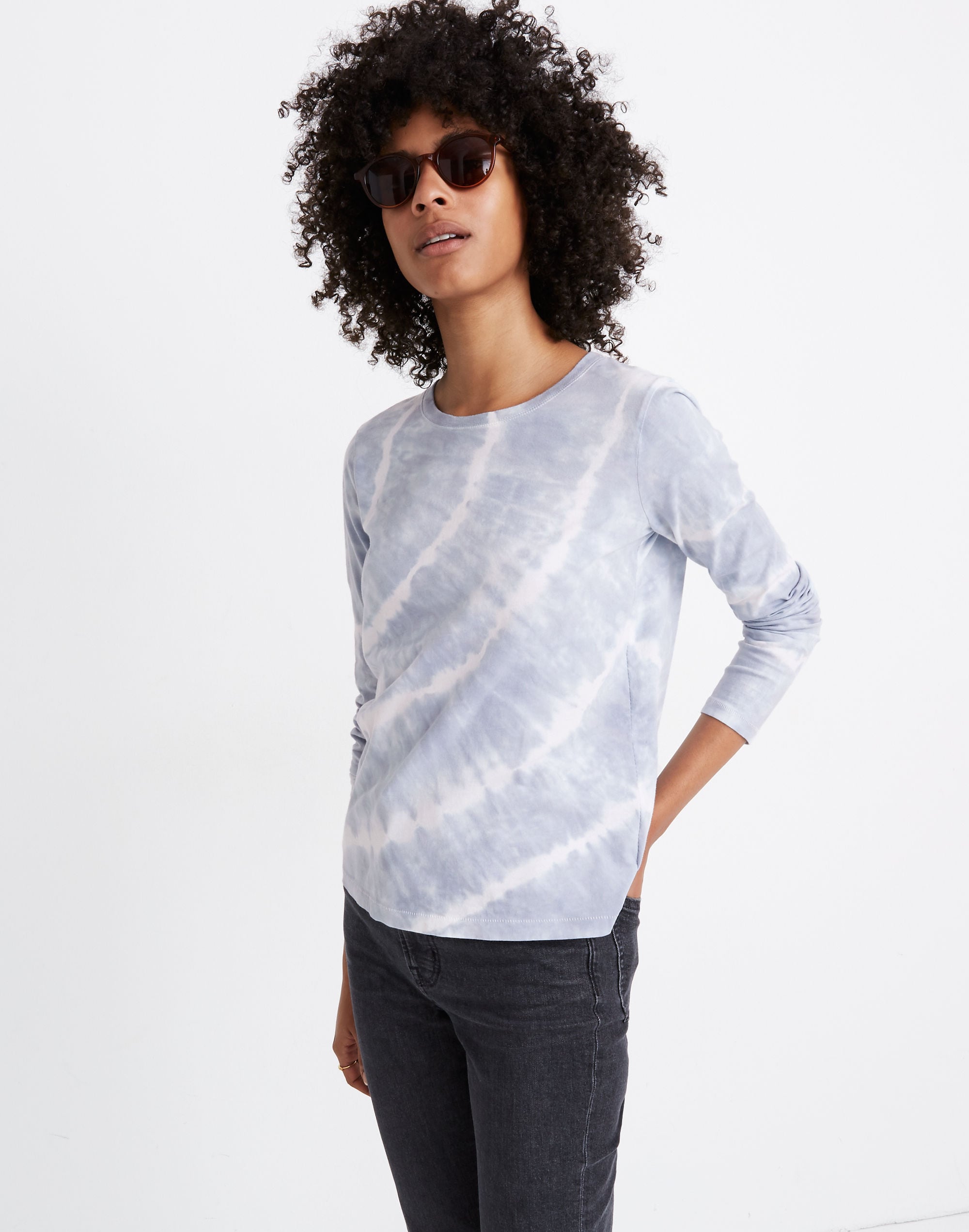 Northside Long-Sleeve Vintage Tie-Dye Tee | Madewell