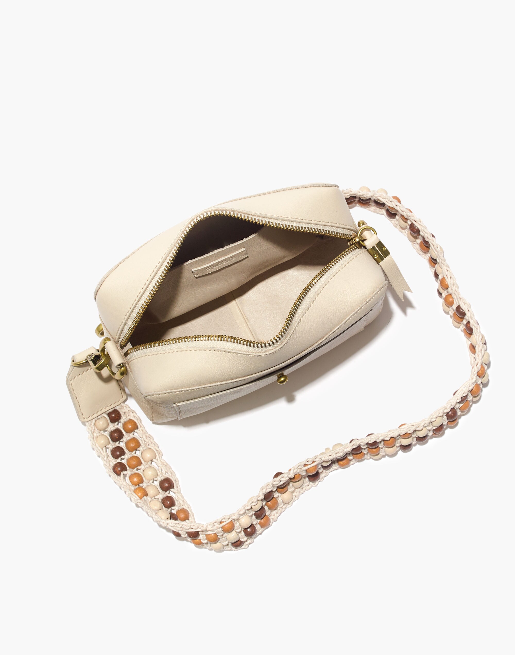 The Transport Camera Bag: Beaded Strap Edition | Madewell