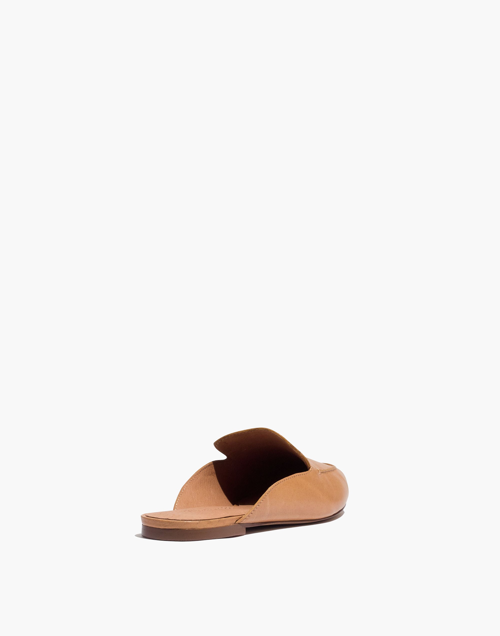 The Frances Skimmer Mule Leather | Madewell