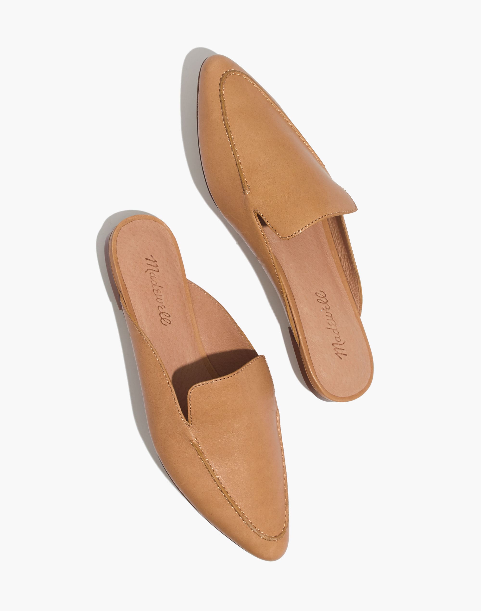 The Frances Skimmer Mule Leather | Madewell