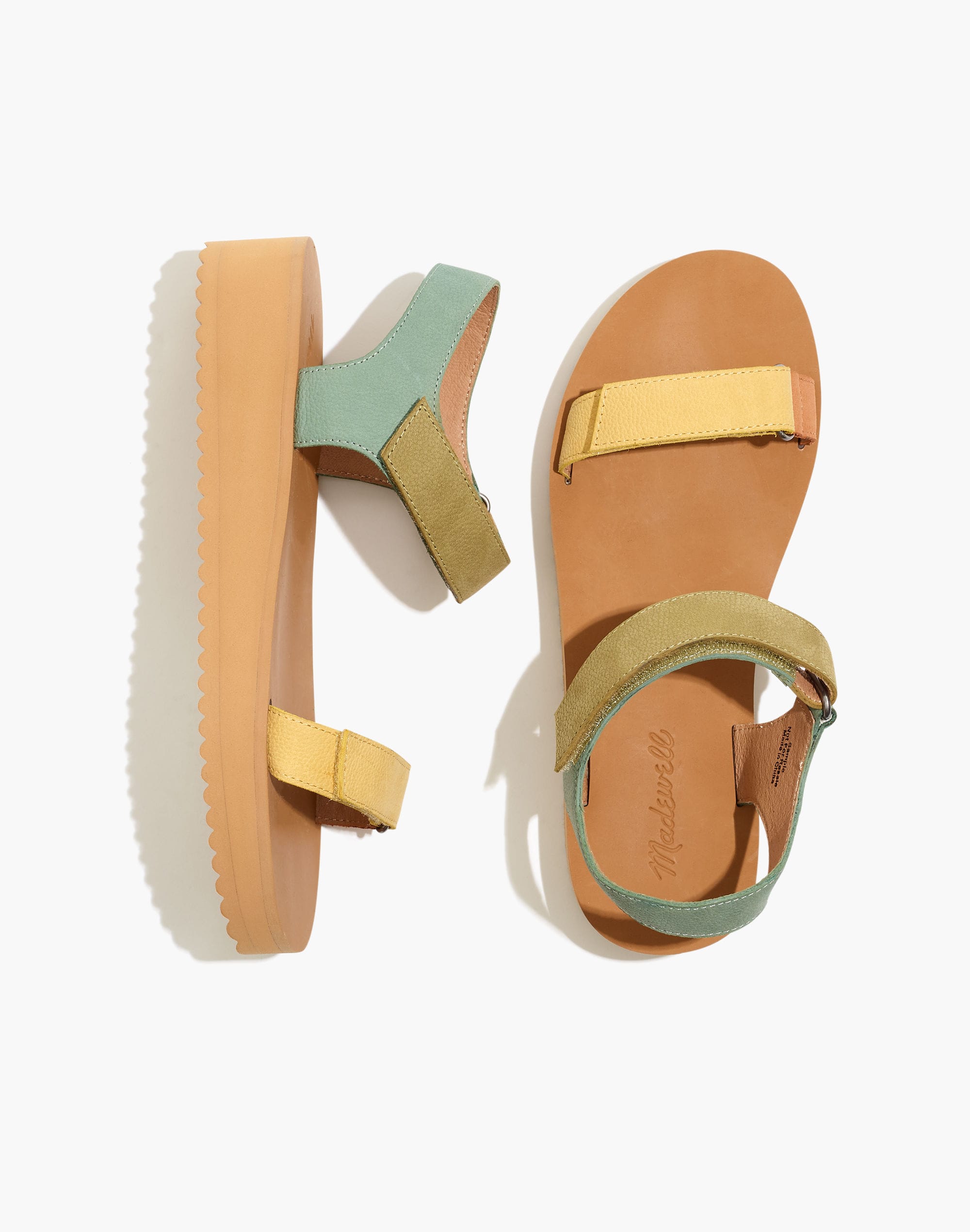 The Maggie Sandal Colorblock | Madewell