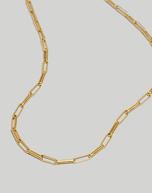 Classic Mini Chain Amulet Connector Necklace - NB900193X18