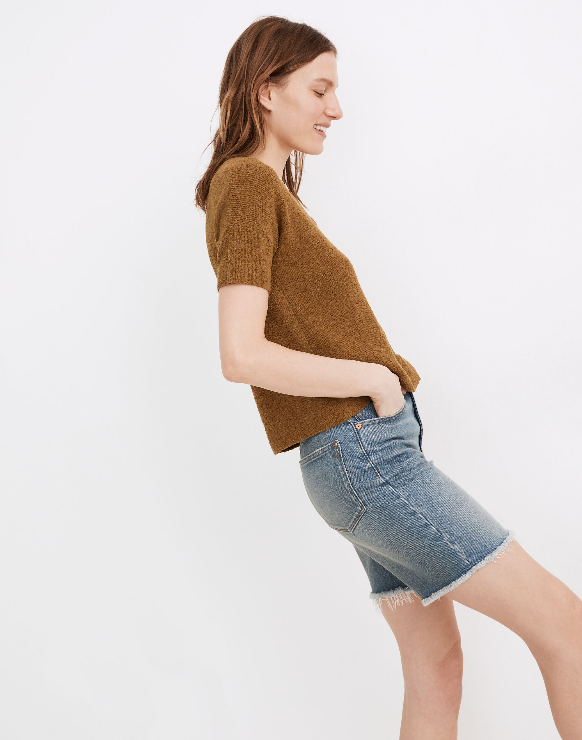 Henley Sweater Tee | Madewell