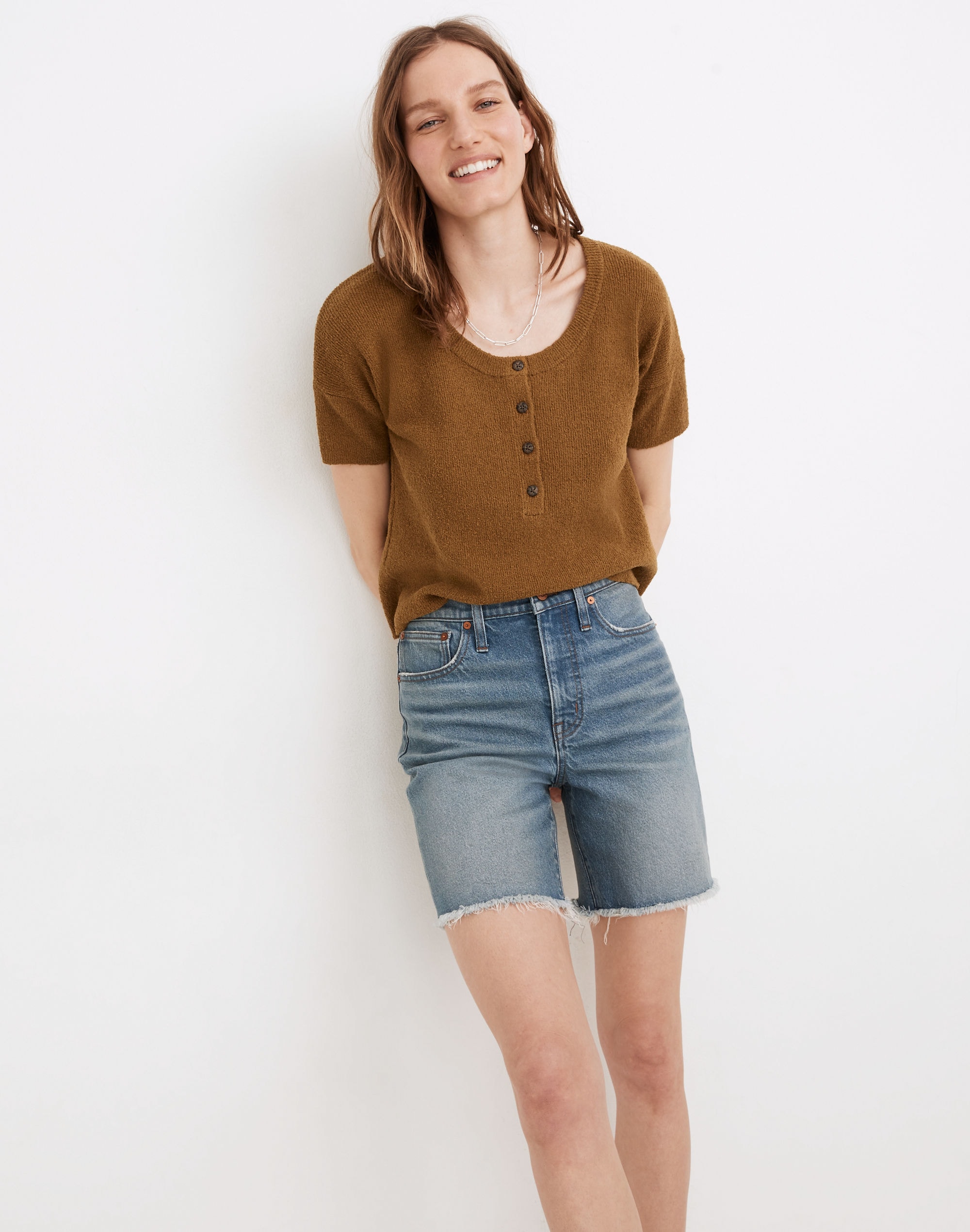 Henley Sweater Tee | Madewell