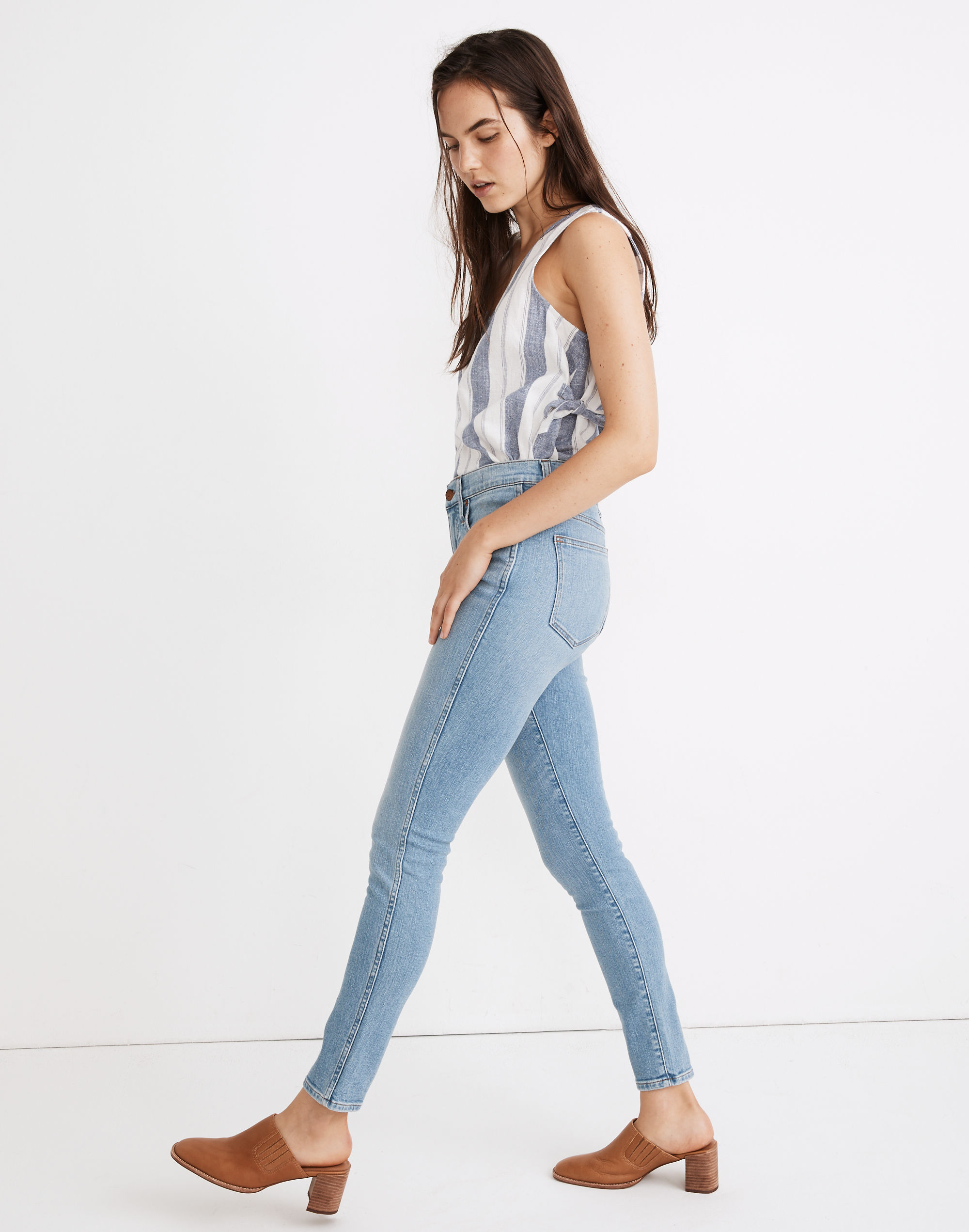 Tall 10" High-Rise Skinny Jeans Annapolis Wash | Madewell