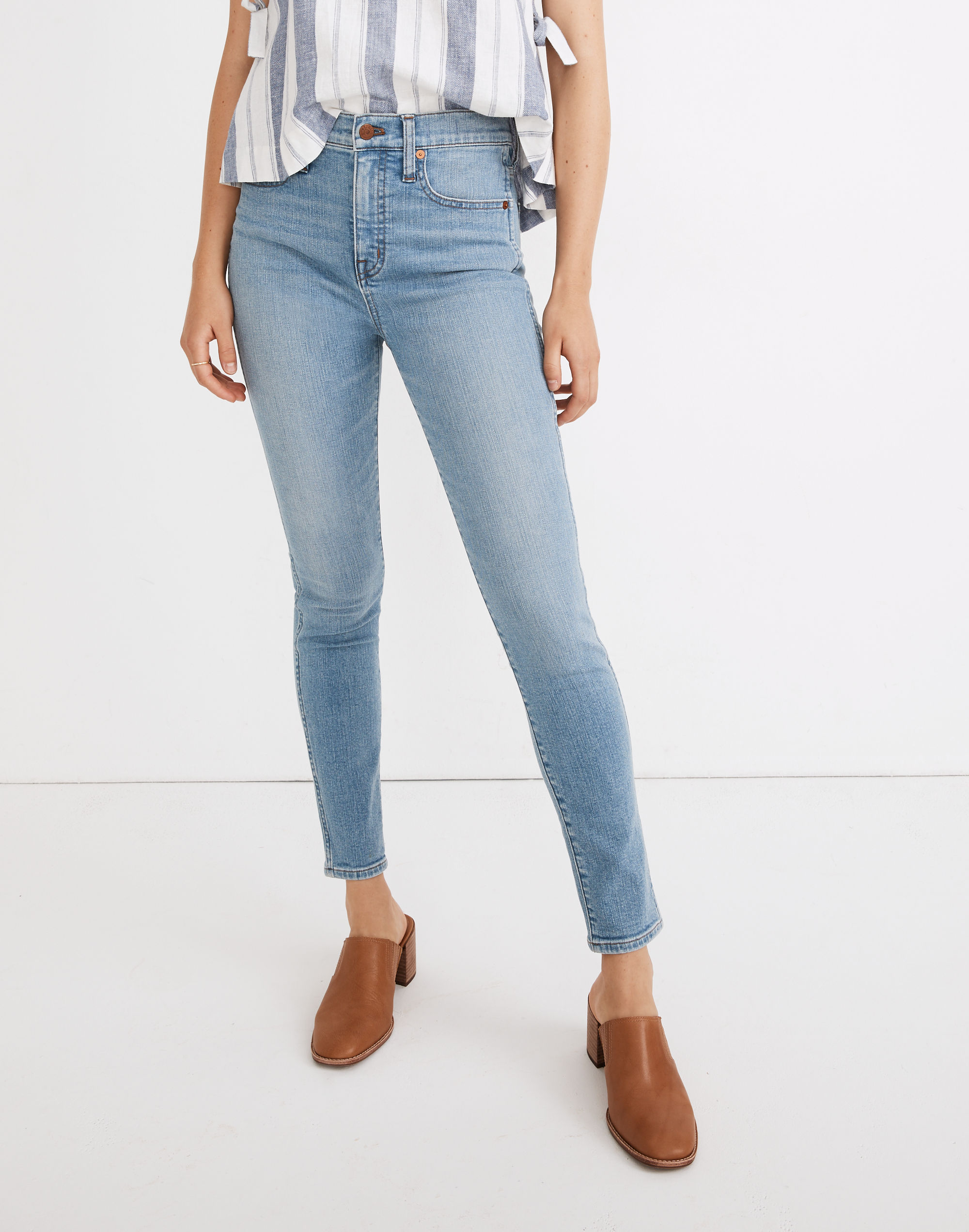 Tall 10" High-Rise Skinny Jeans Annapolis Wash | Madewell