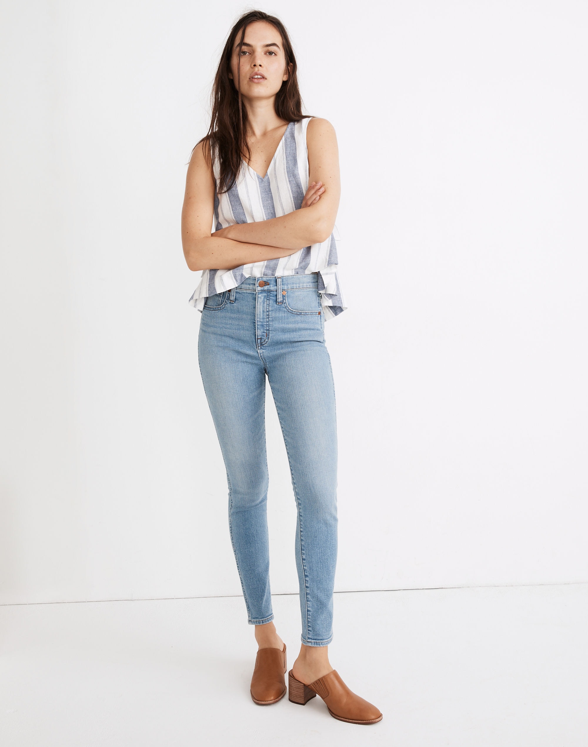 Tall 10" High-Rise Skinny Jeans Annapolis Wash | Madewell