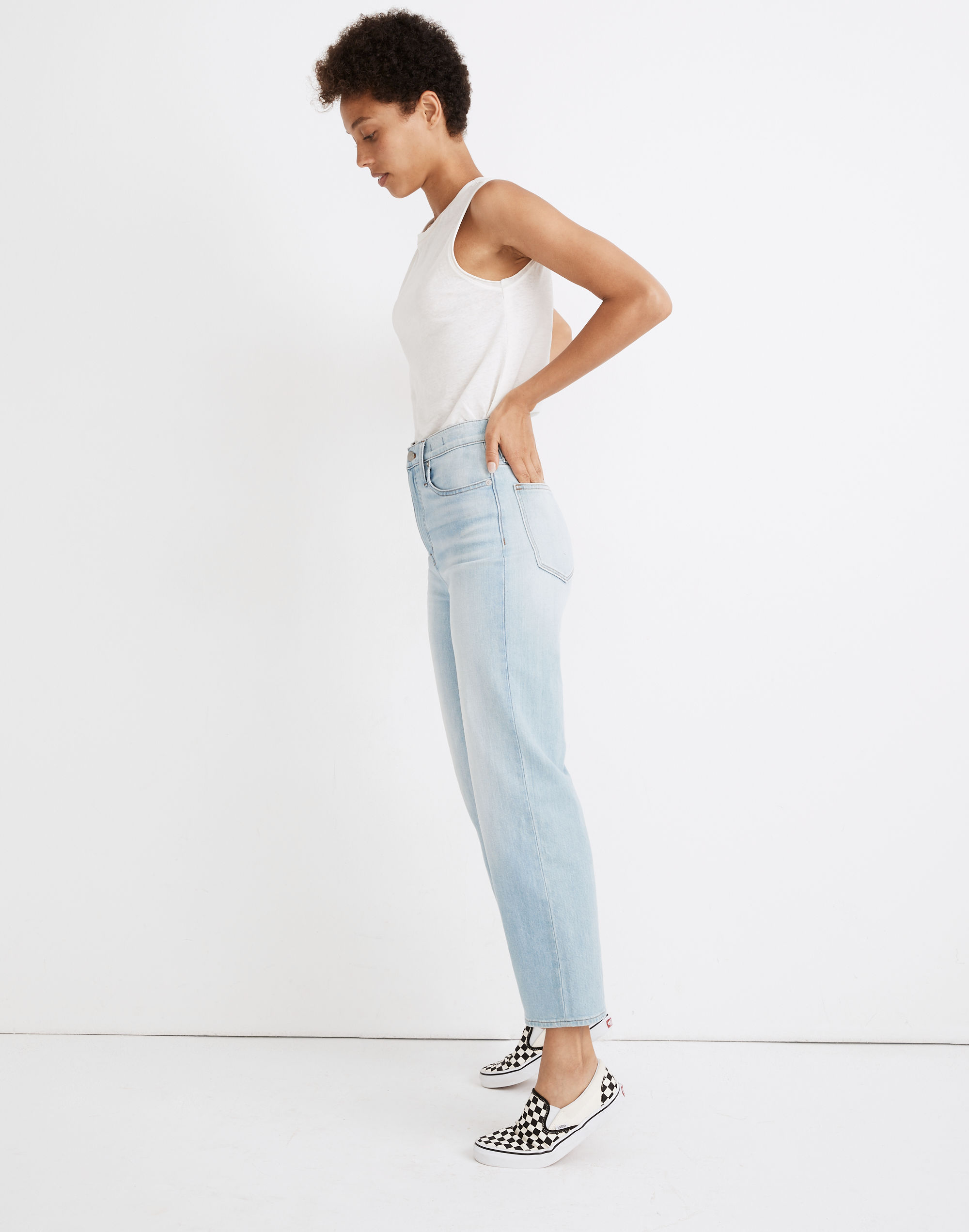 Slim Wide-Leg Jeans in Eastwick Wash | Madewell