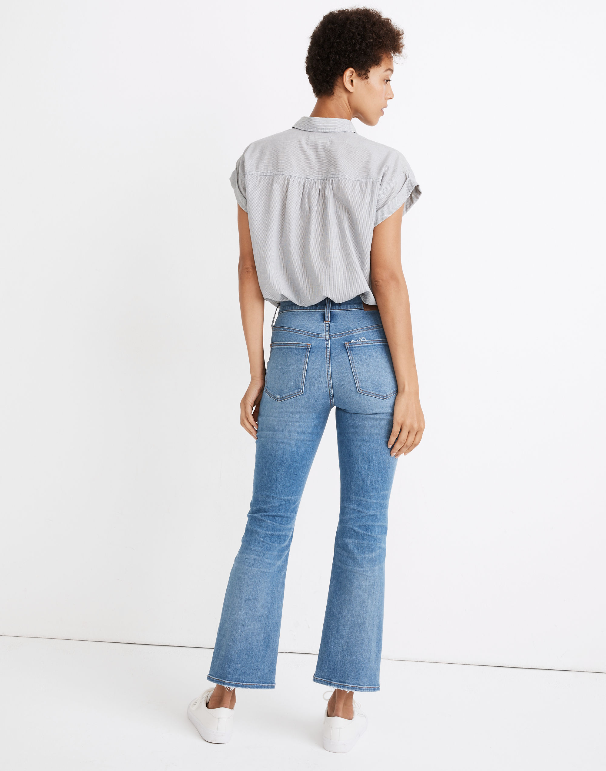 Cali Demi-Boot Jeans Timpson Wash | Madewell