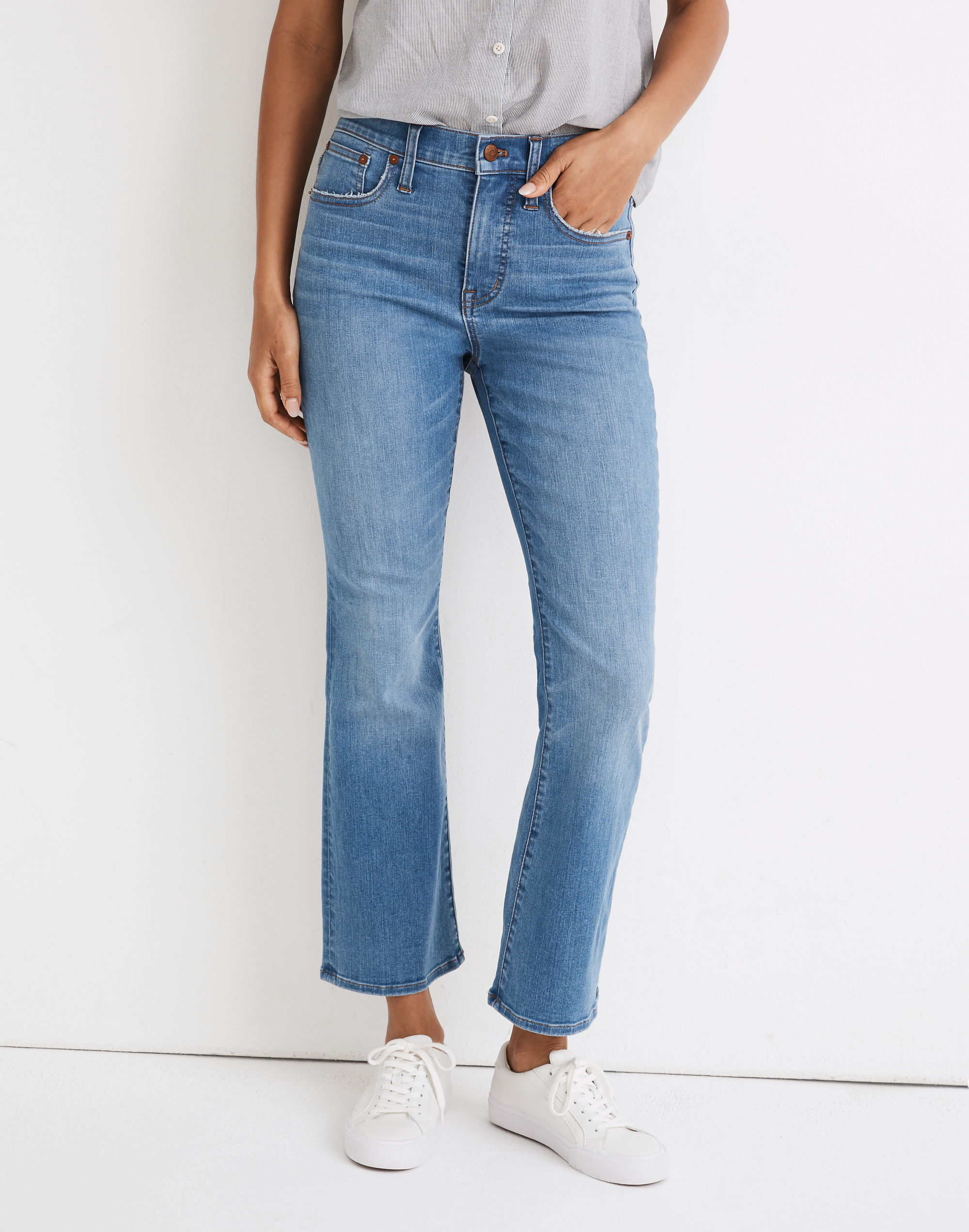 Cali Demi-Boot Jeans Timpson Wash | Madewell