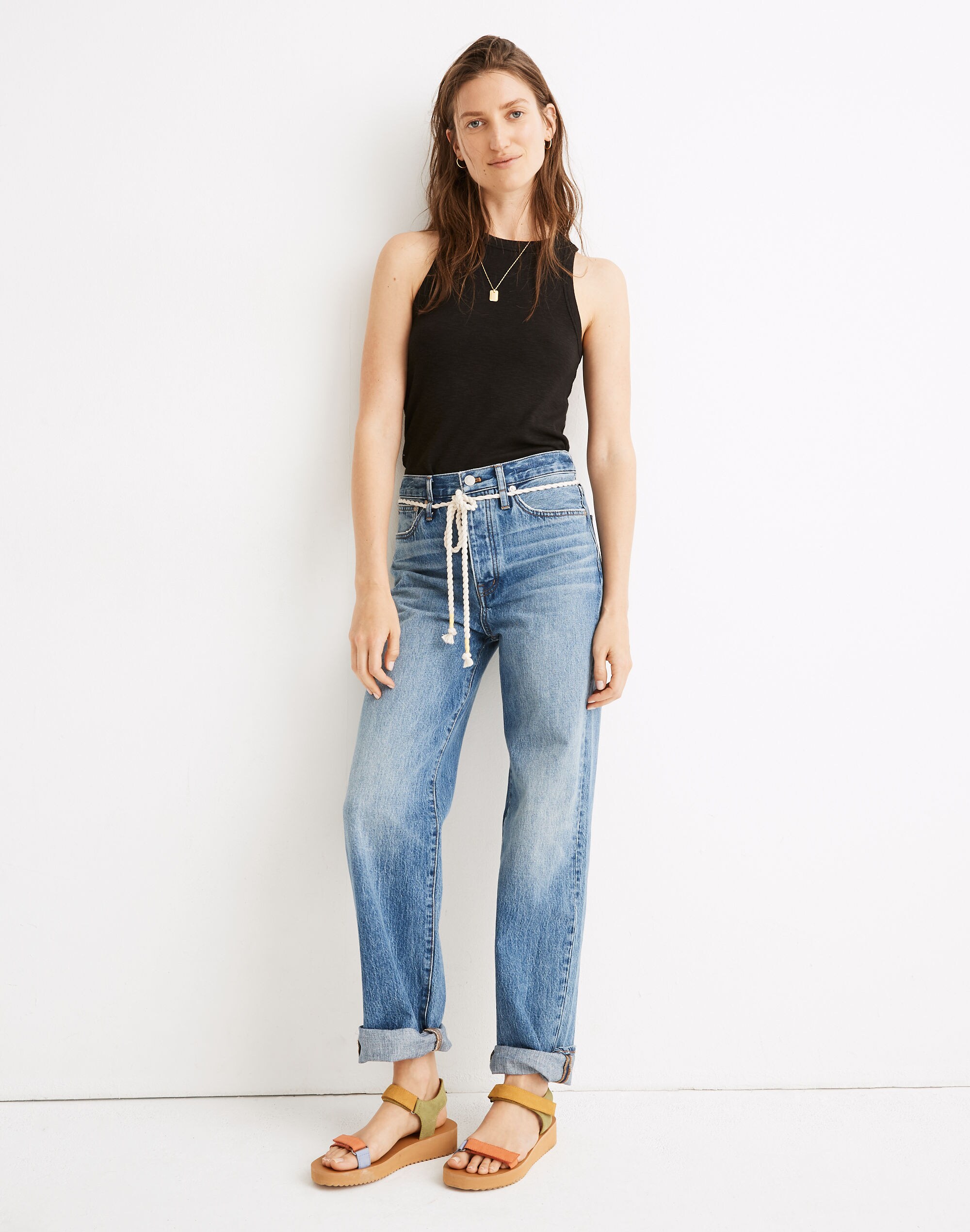 NEW Madewell Stovepipe Jeans in Leaside Wash, 26