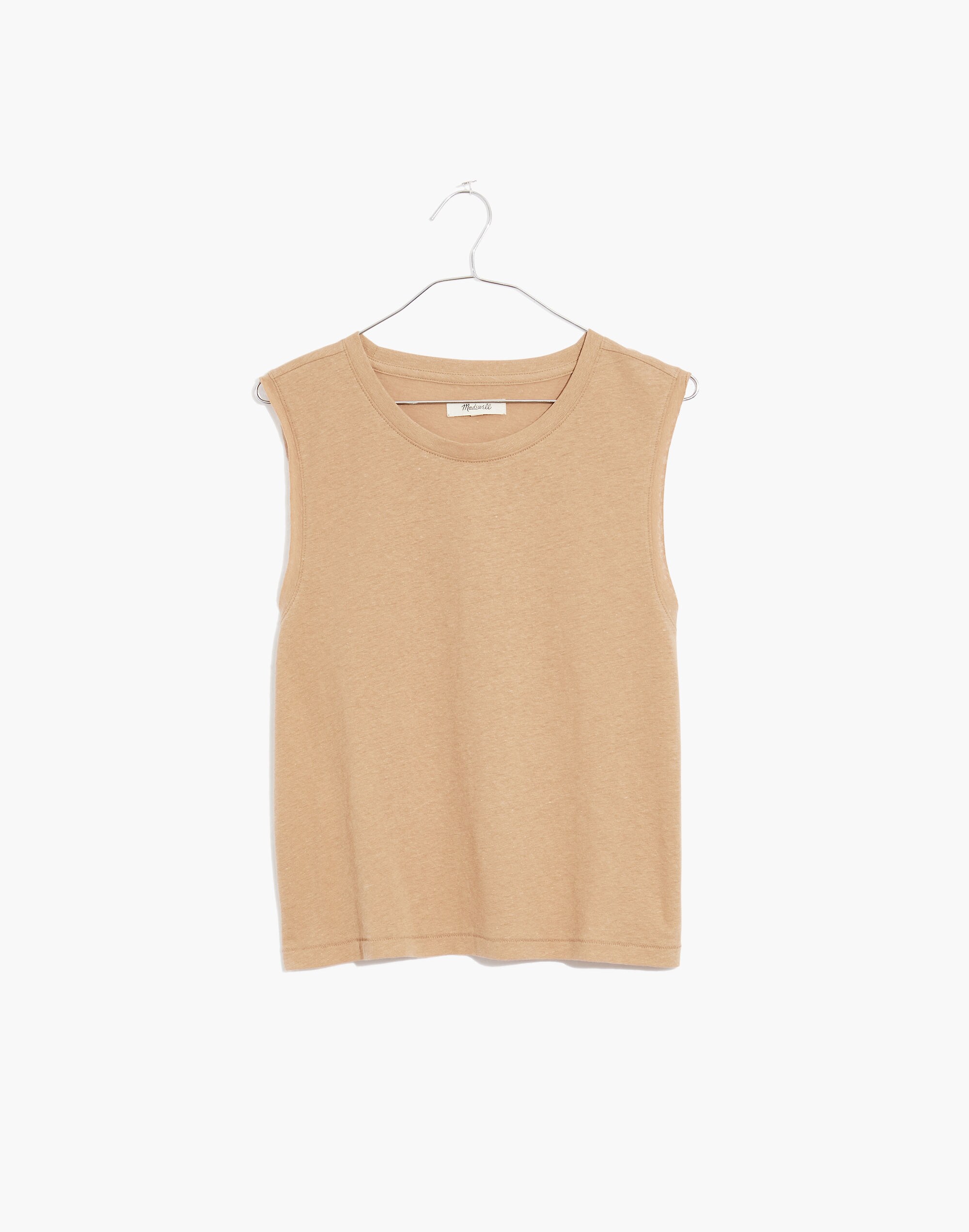 Raw-Edge Hangout Muscle Tank | Madewell