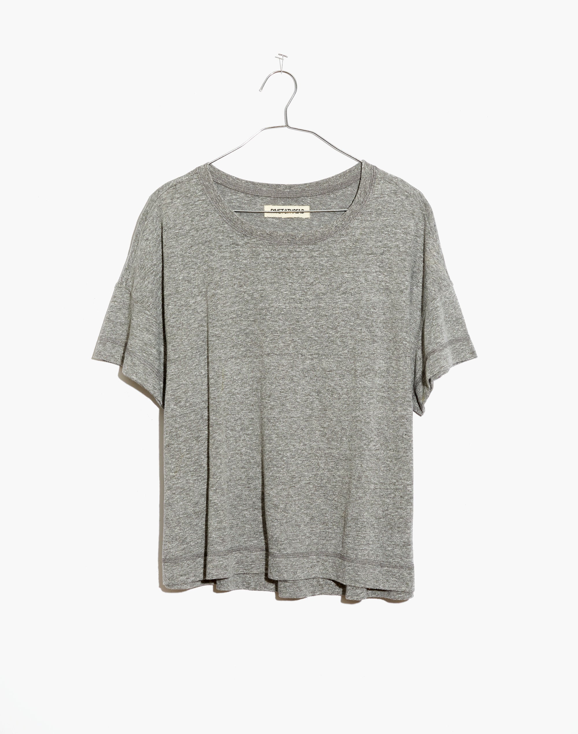 Rivet & Thread Triblend Oversized Boxy-Crop Tee | Madewell