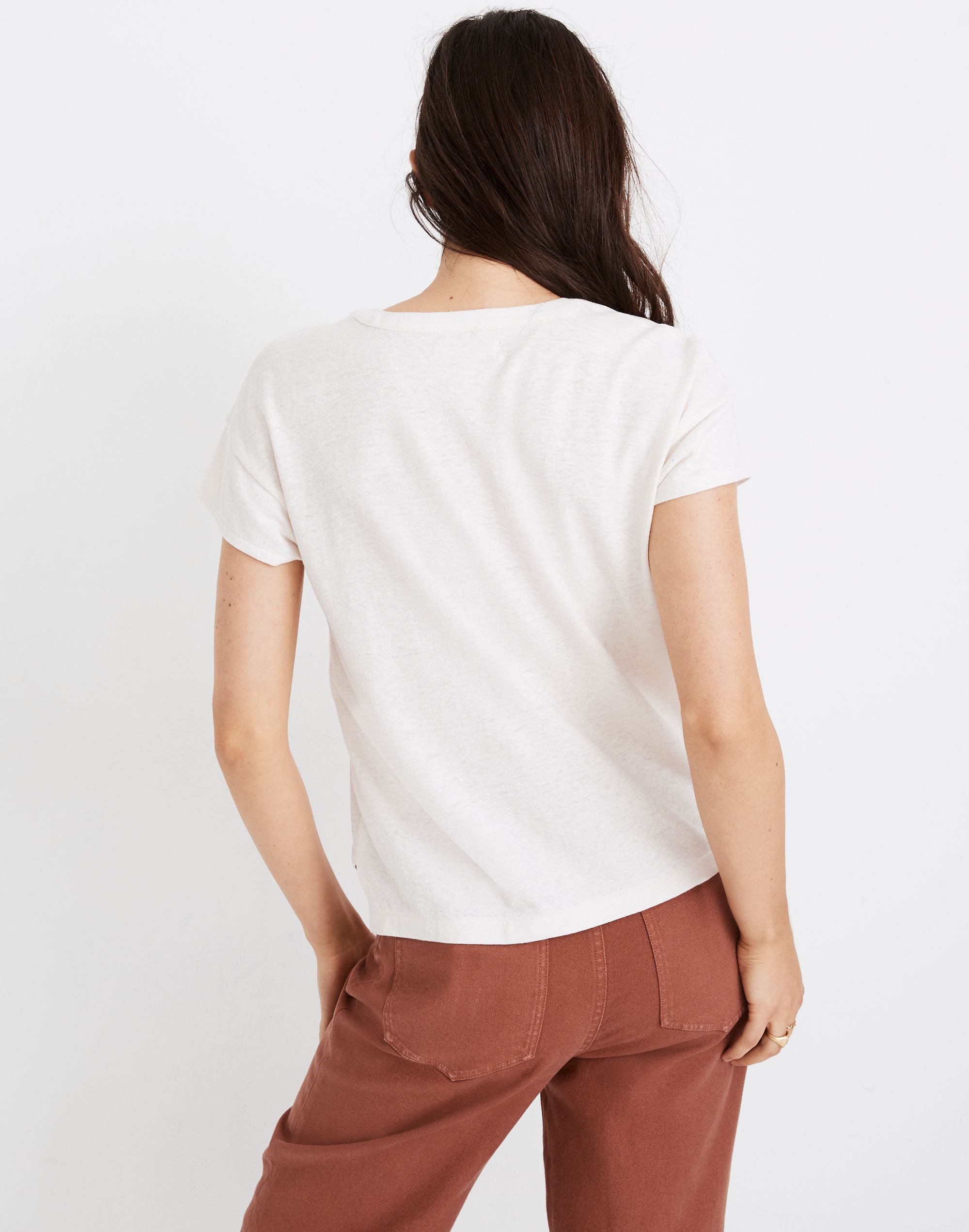 Hemp-Cotton Brother Henley Tee | Madewell