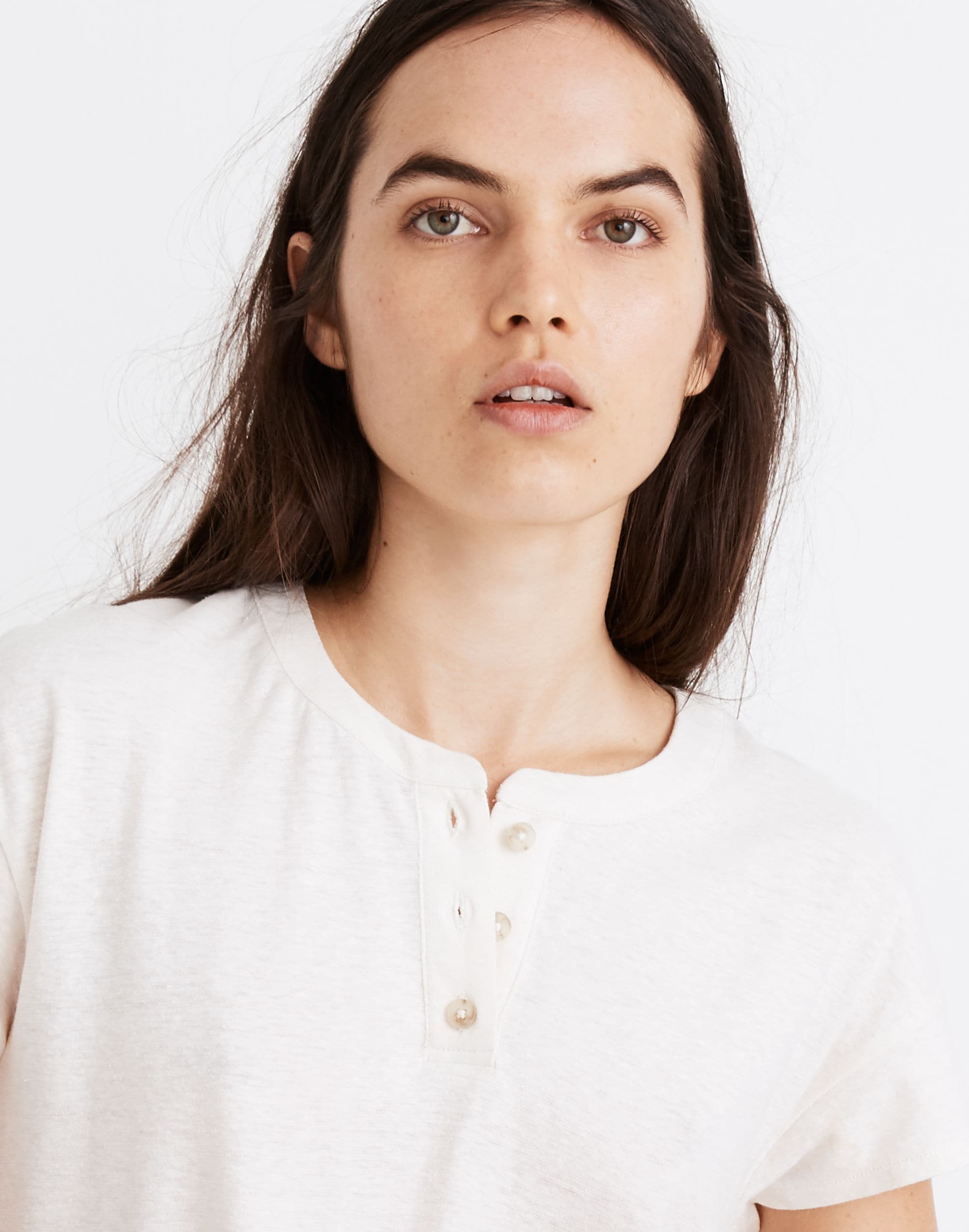 Hemp-Cotton Brother Henley Tee | Madewell