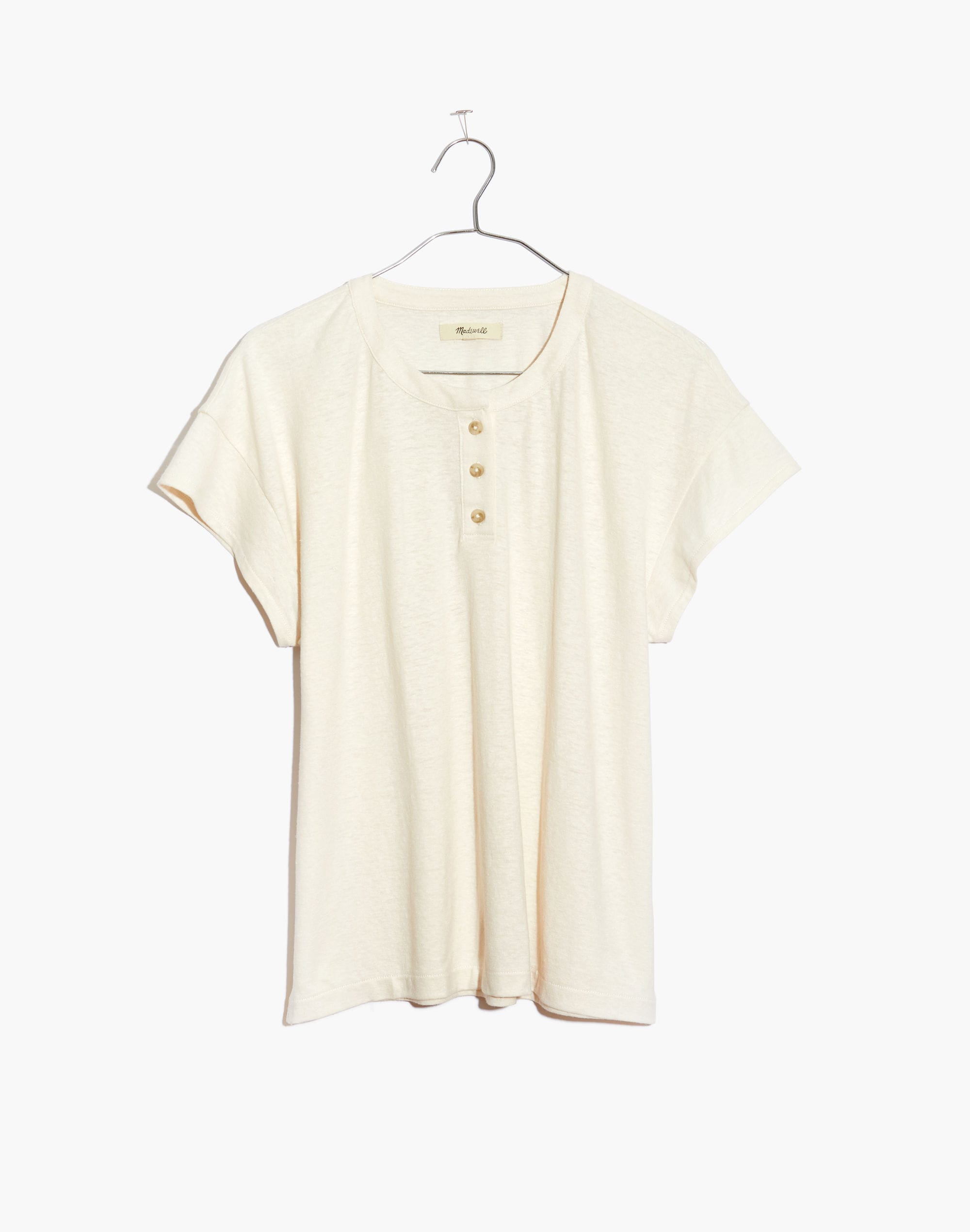 Hemp-Cotton Brother Henley Tee | Madewell