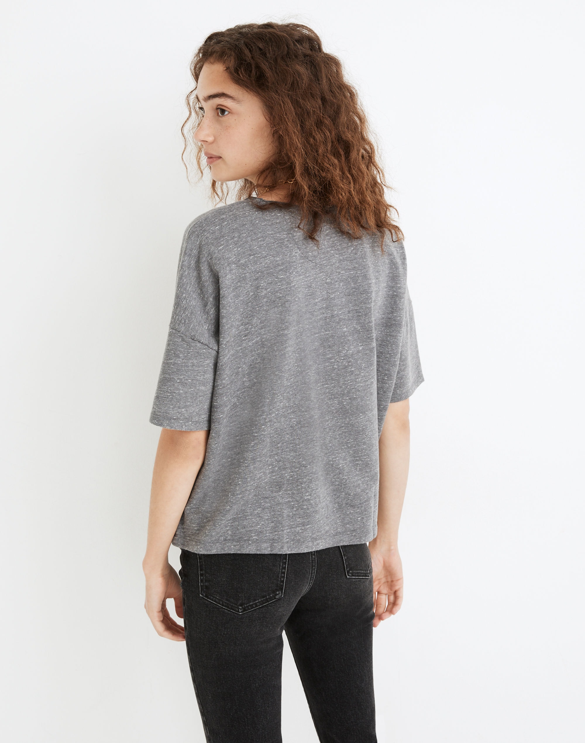 Marled Sweatshirt Tee | Madewell