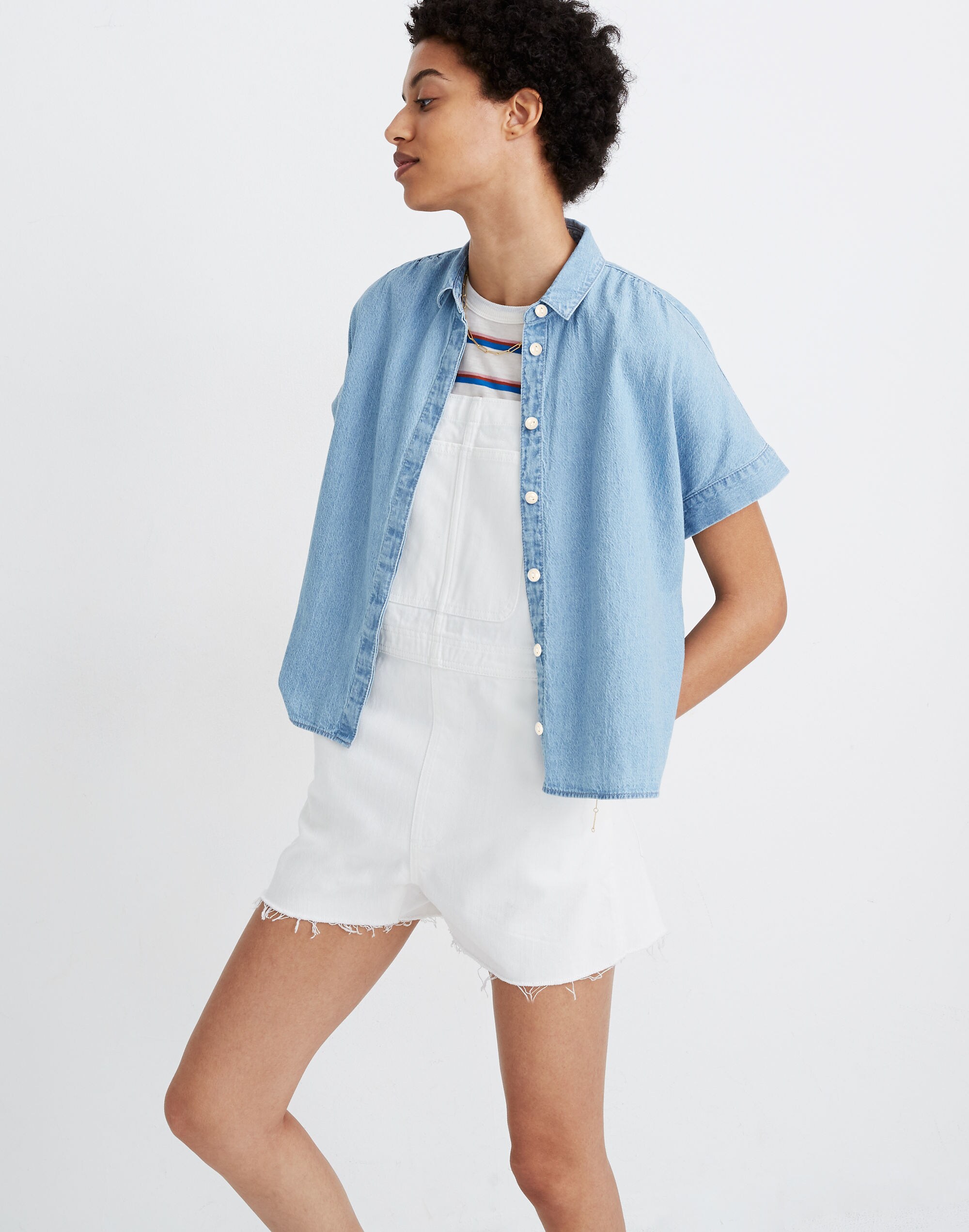 Denim Hilltop Shirt | Madewell