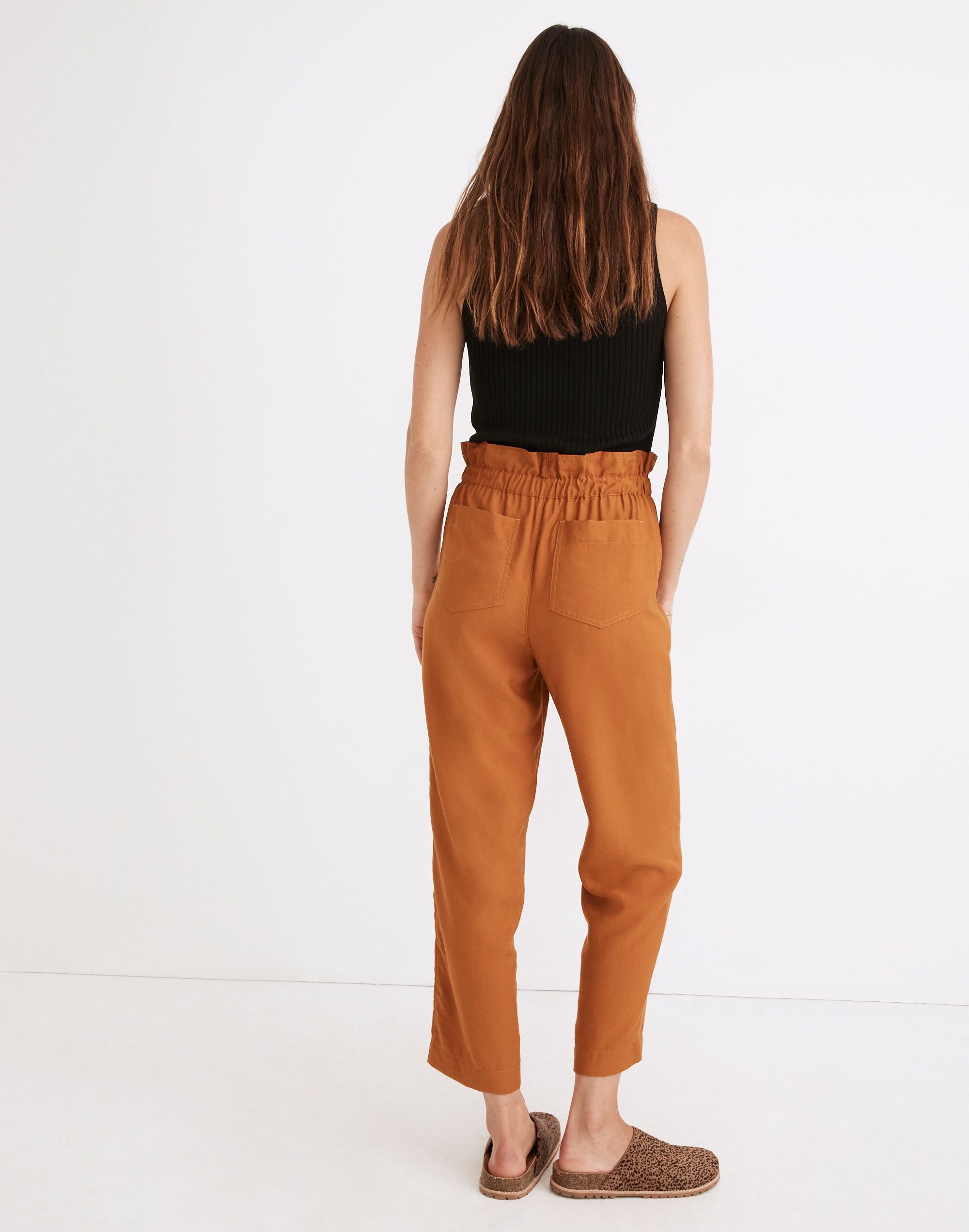 Dunaway Paperbag Pants | Madewell