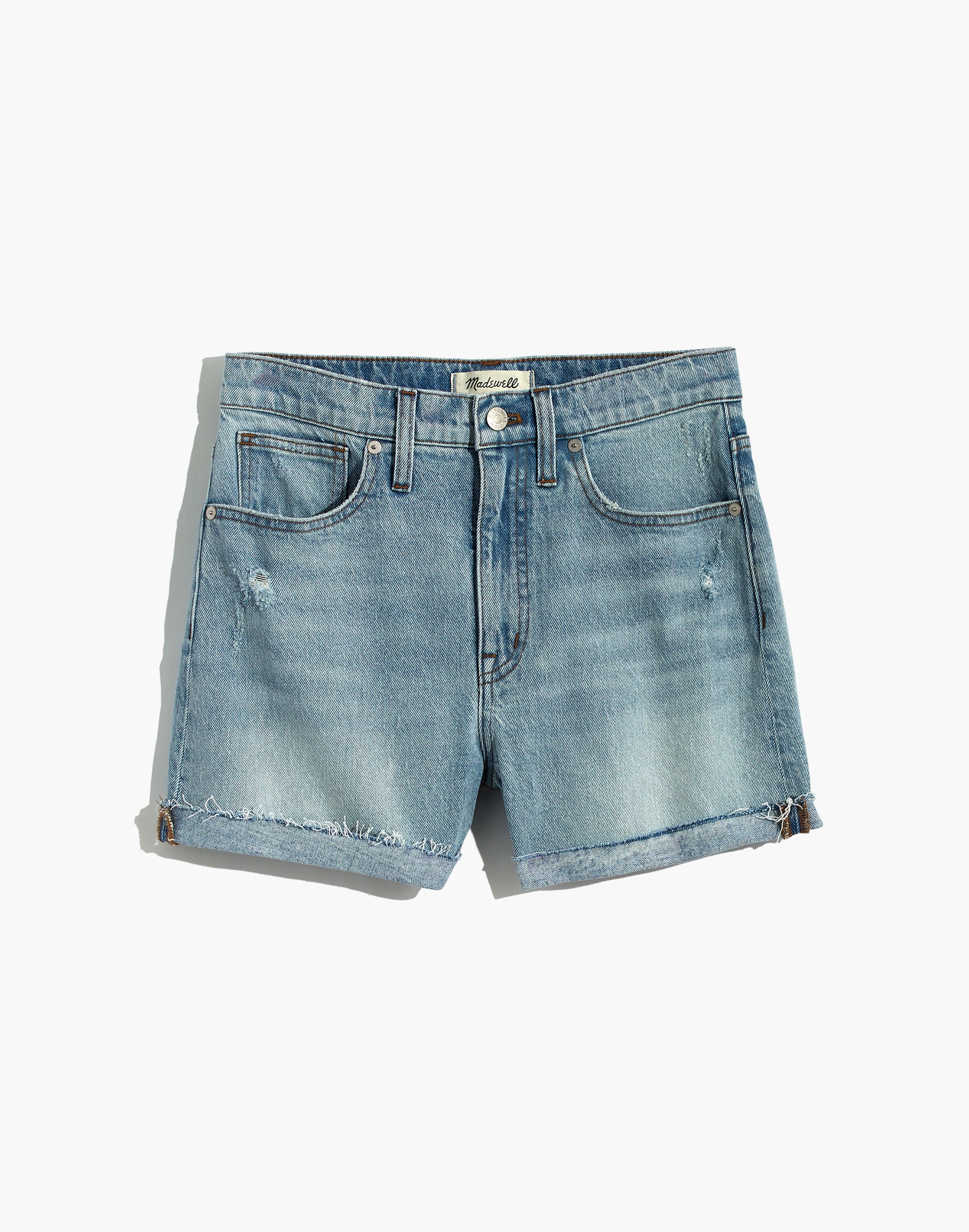 High-Rise Denim Shorts Cantrell Wash: TENCEL™ Lyocell Edition | Madewell