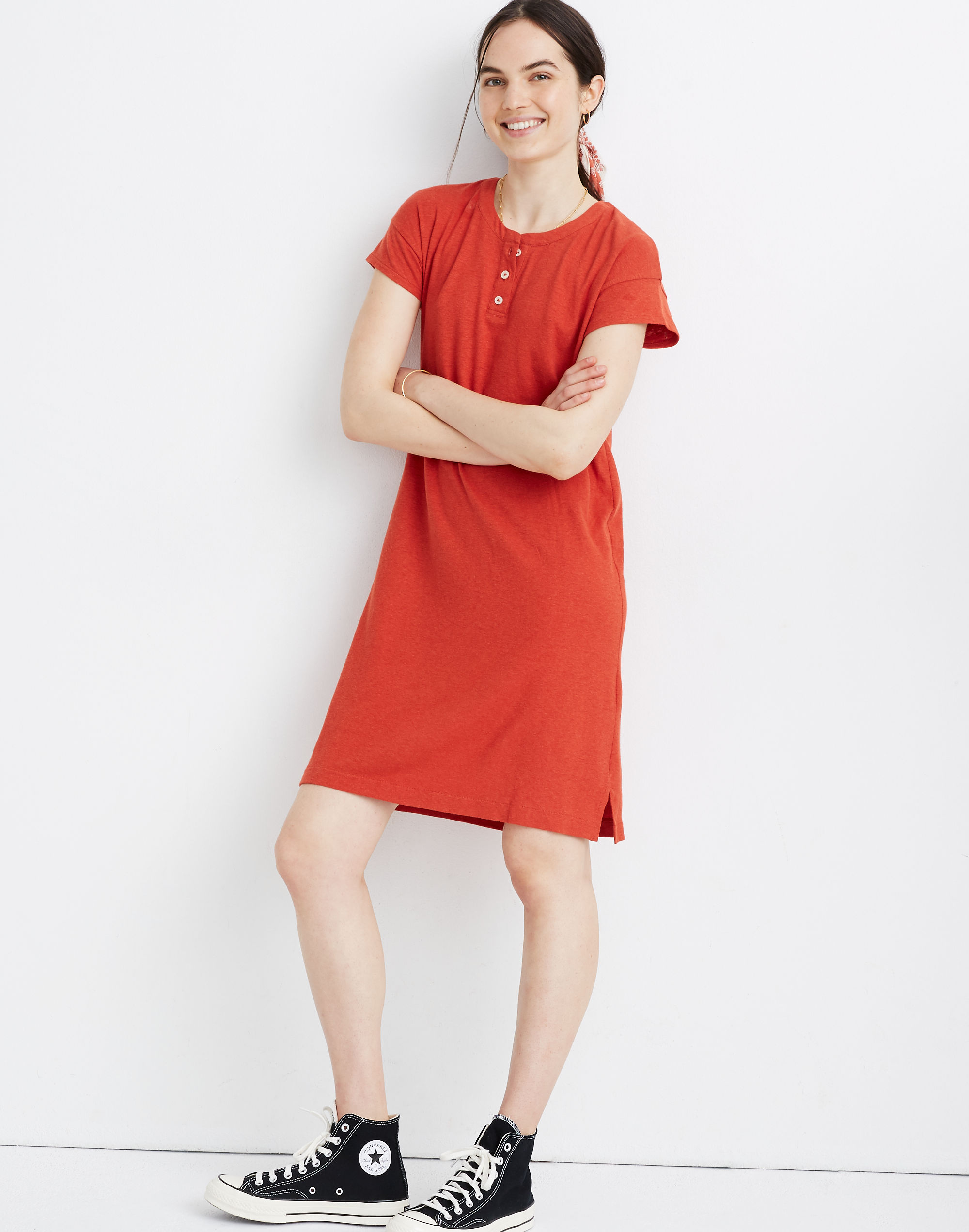 Madewell cheap tee dress