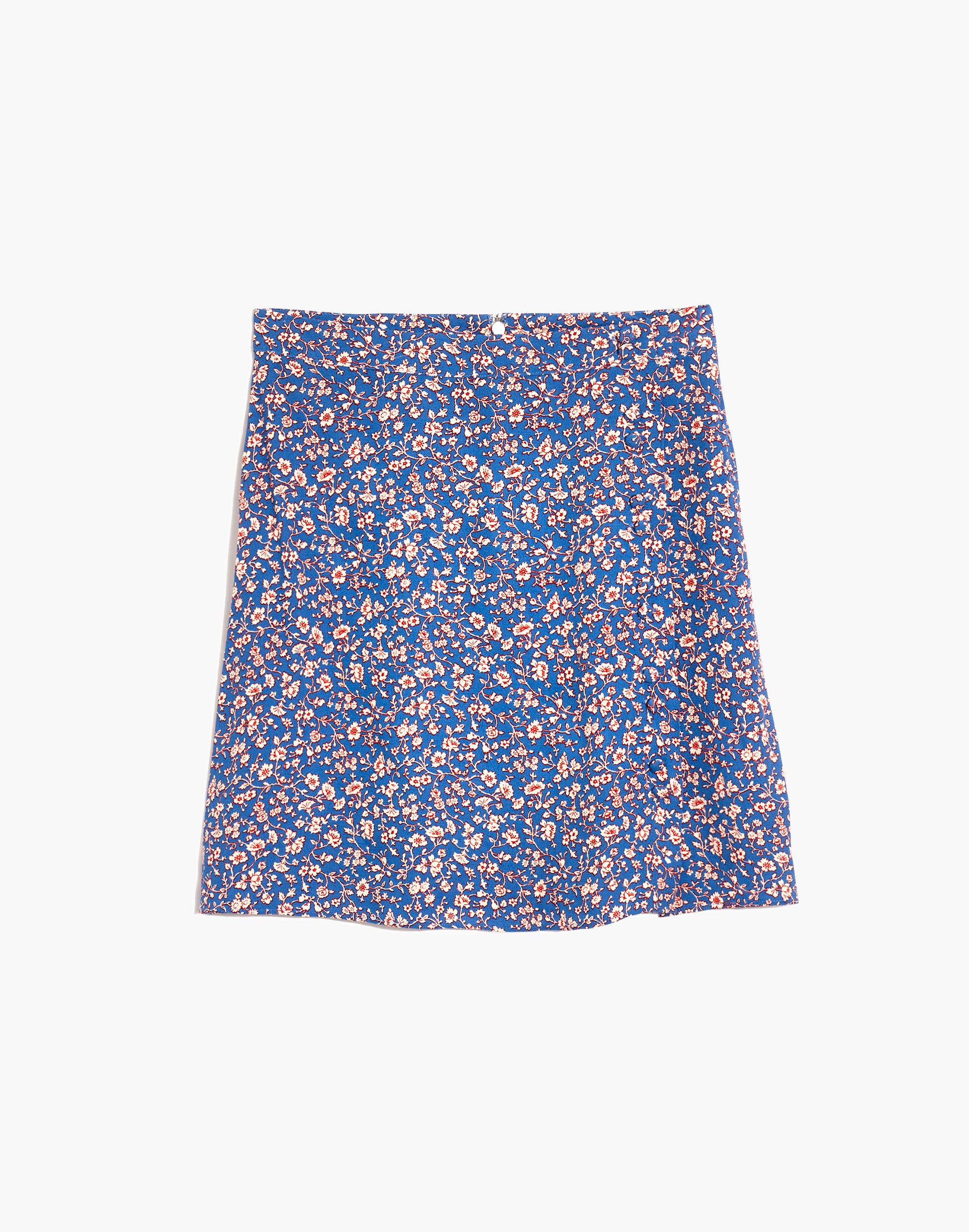 Porch Side-Button Mini Skirt Summer Vines | Madewell