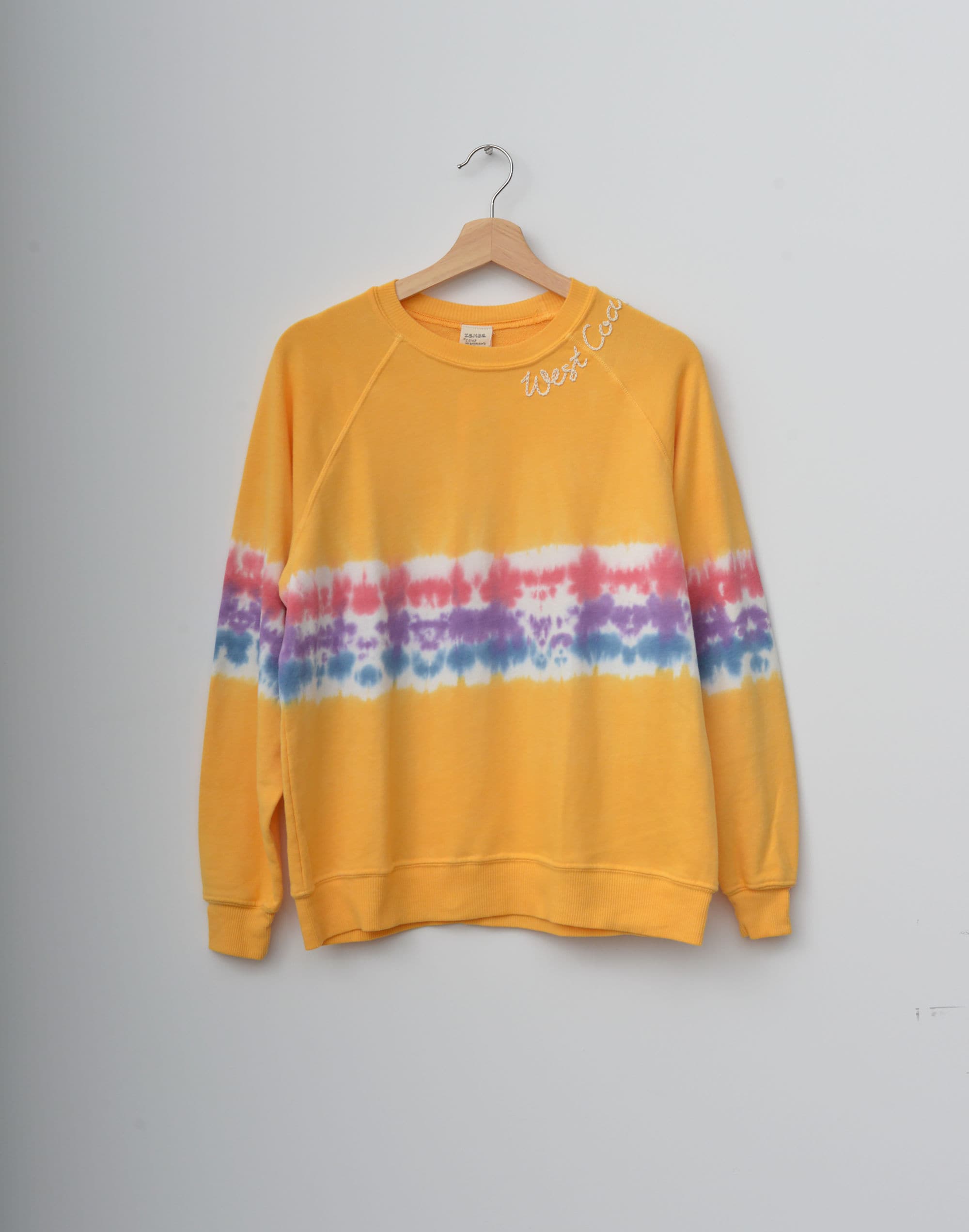 I Stole My Boyfriend's Shirt West Coast Embroidered Tie-Dye Sweatshirt Mystery Box | Madewell