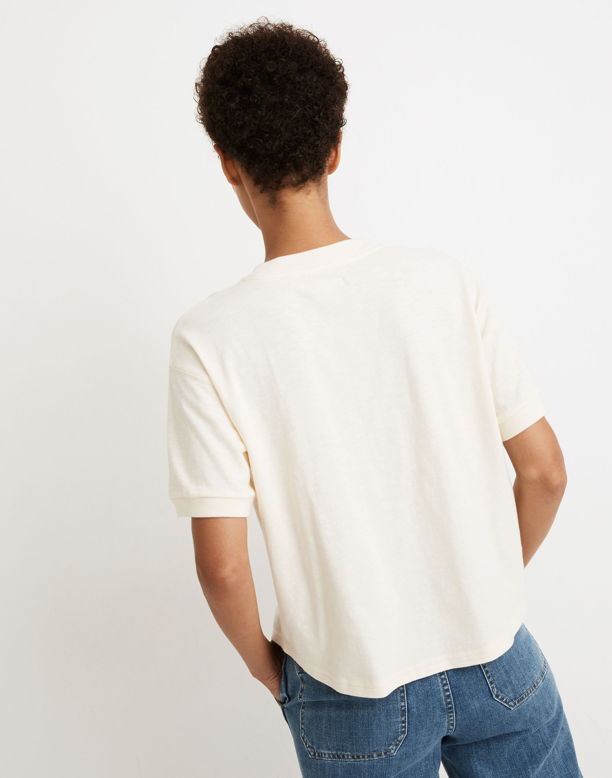 Everyday Crop Tee | Madewell