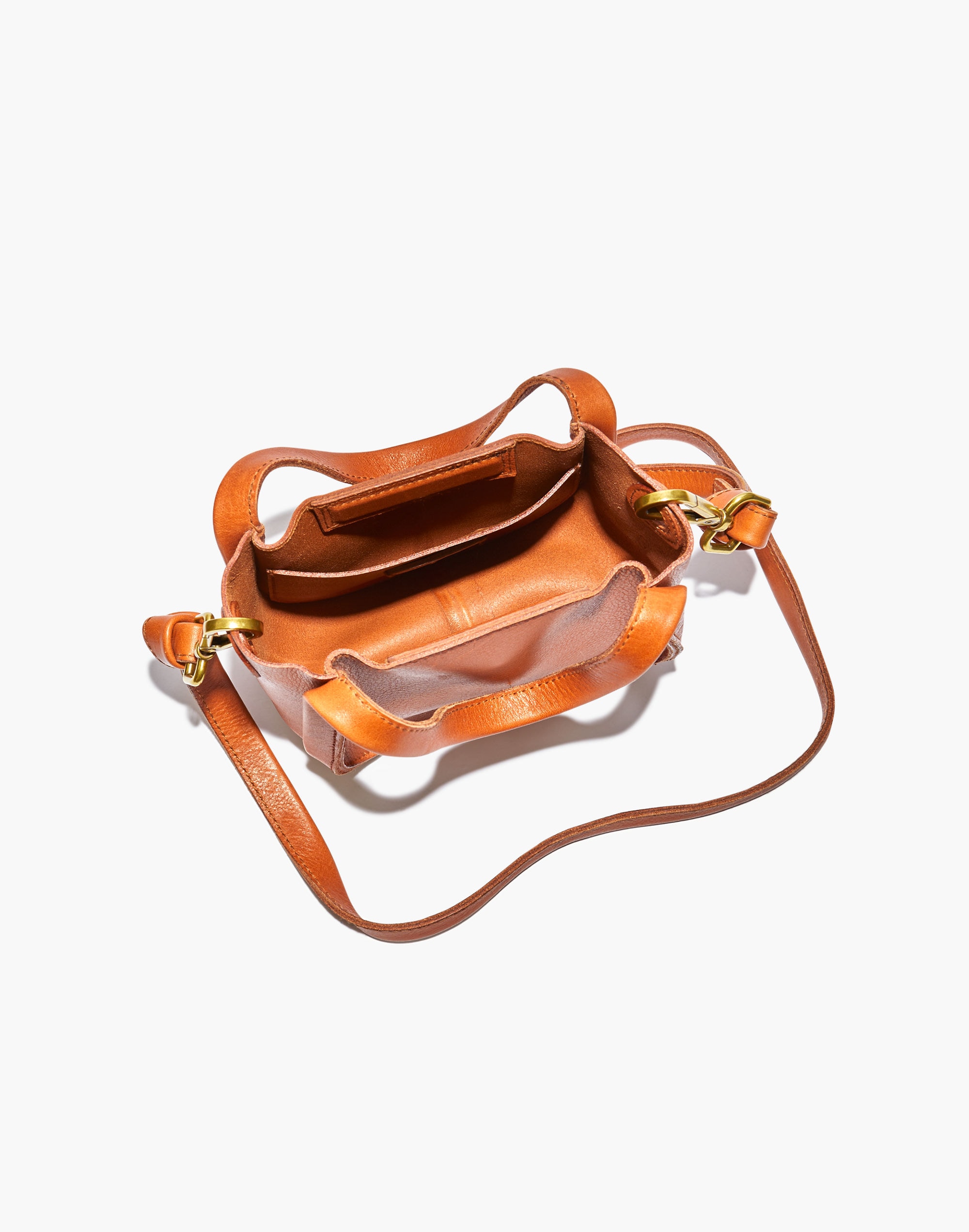 The Micro Sydney Crossbody Bag in Leather