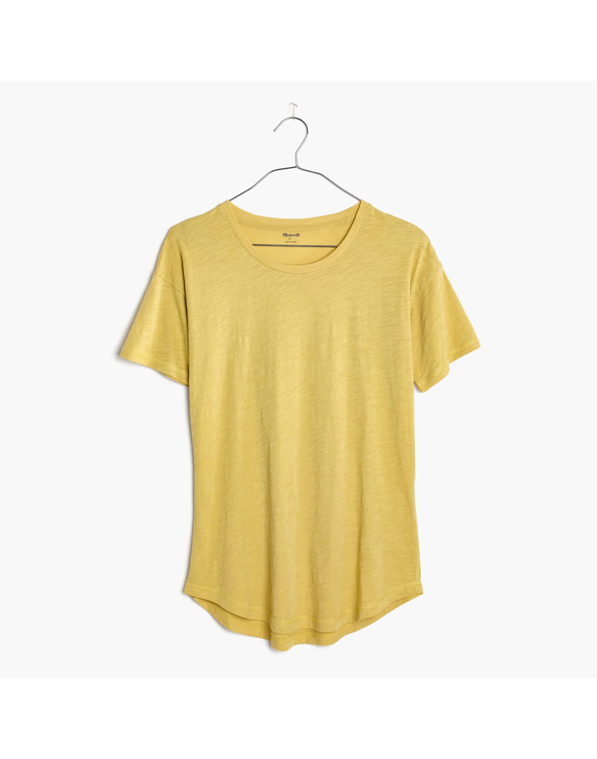 Whisper Cotton Crewneck Tee | Madewell