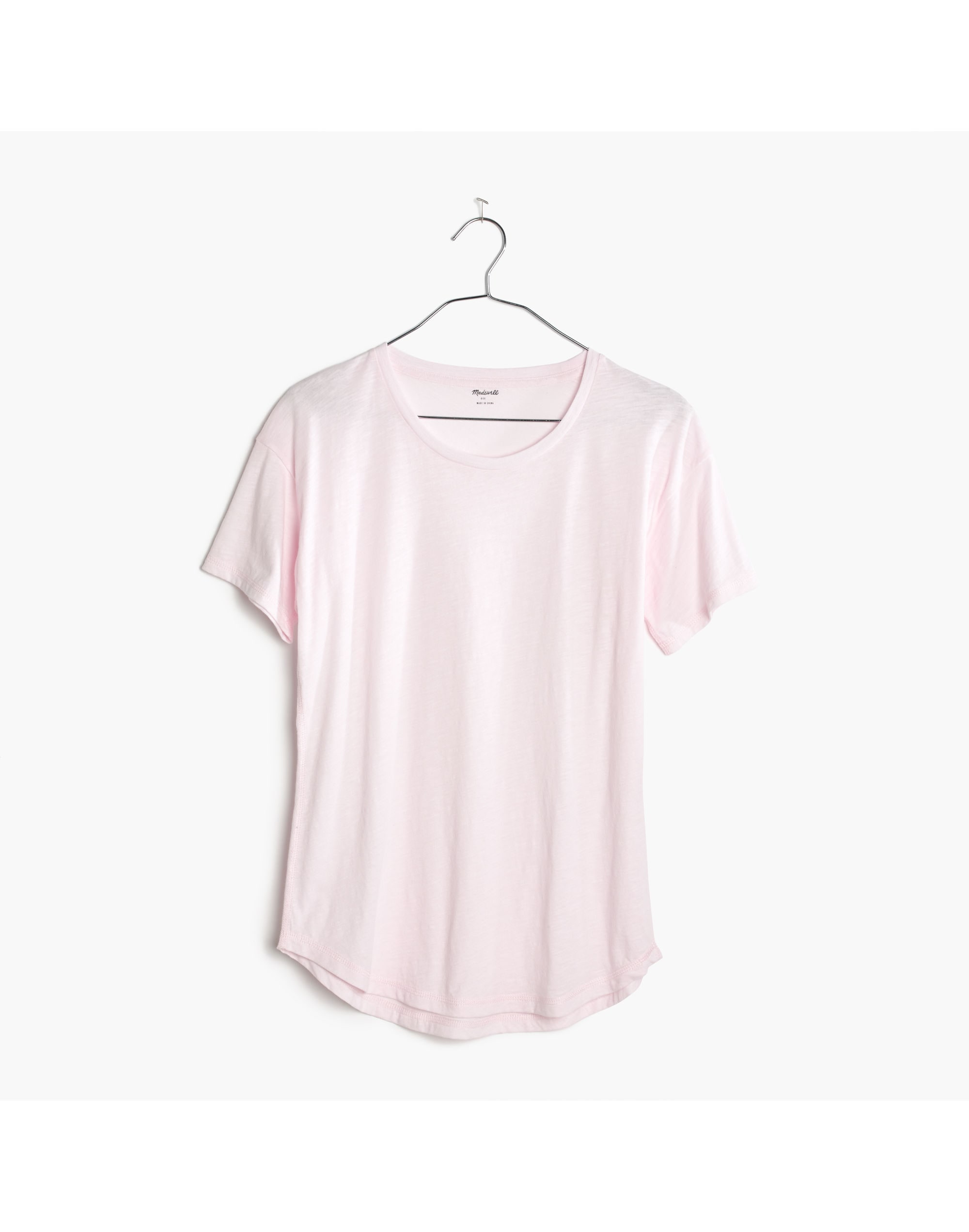 Whisper Cotton Crewneck Tee | Madewell