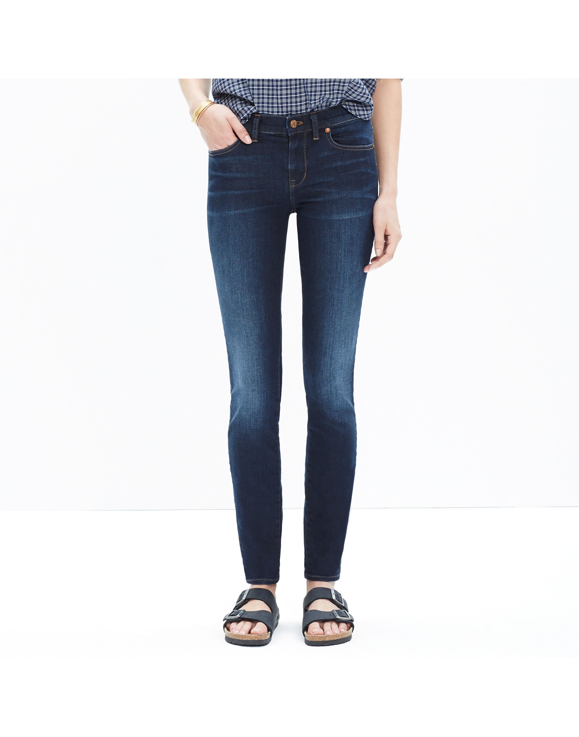 8" Skinny Jeans Lakeshore Wash | Madewell