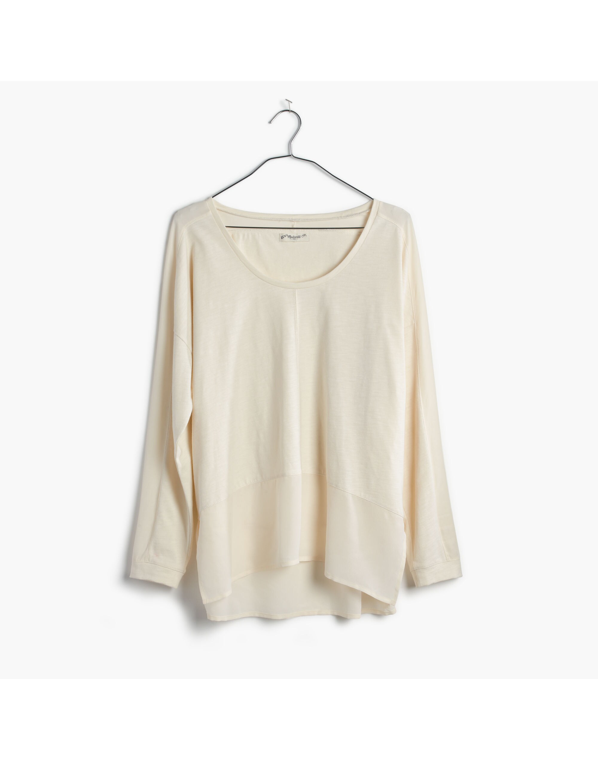 Silk-Edge Dolman Tee | Madewell