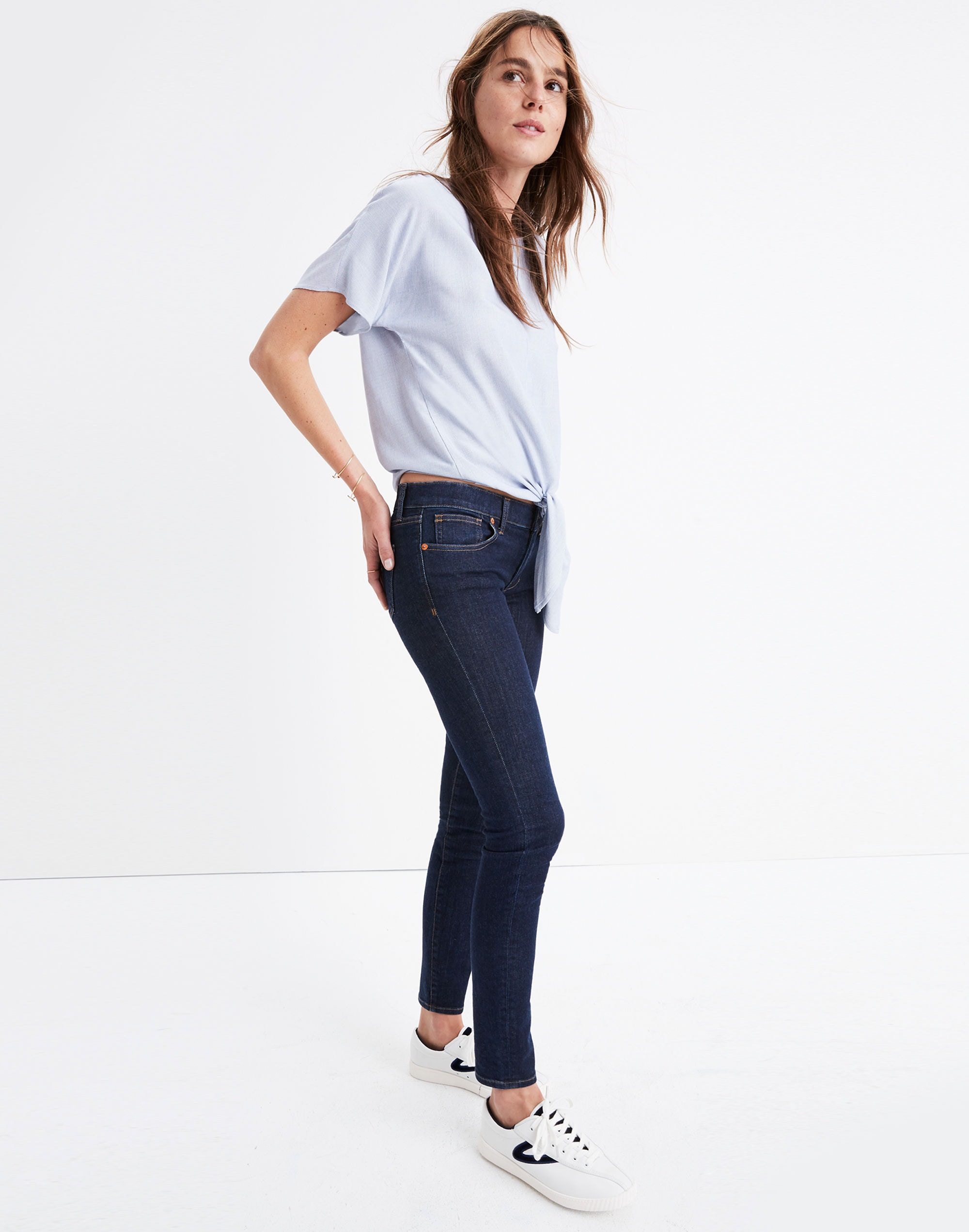 8" Skinny Jeans Quincy Wash | Madewell