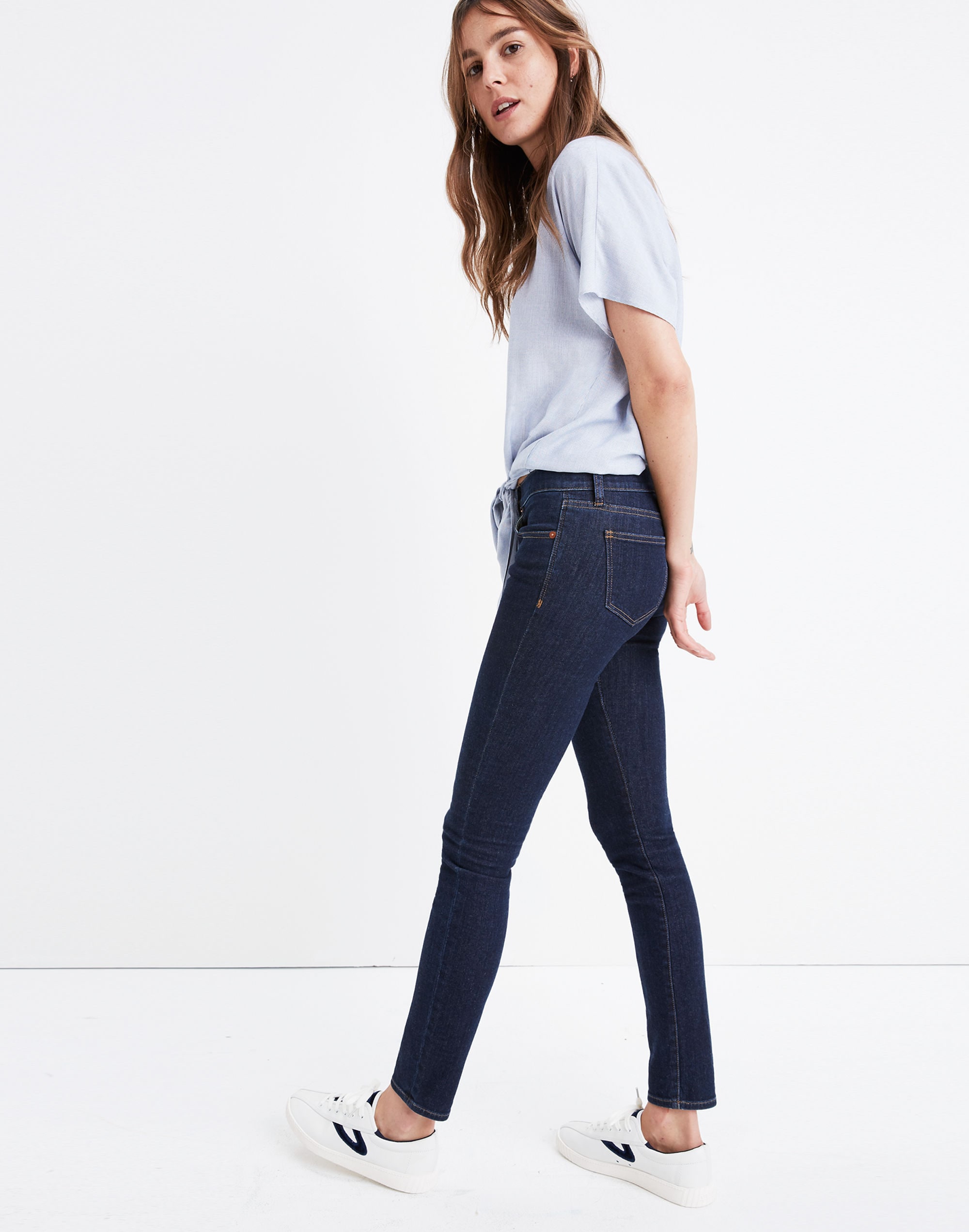 8" Skinny Jeans Quincy Wash | Madewell