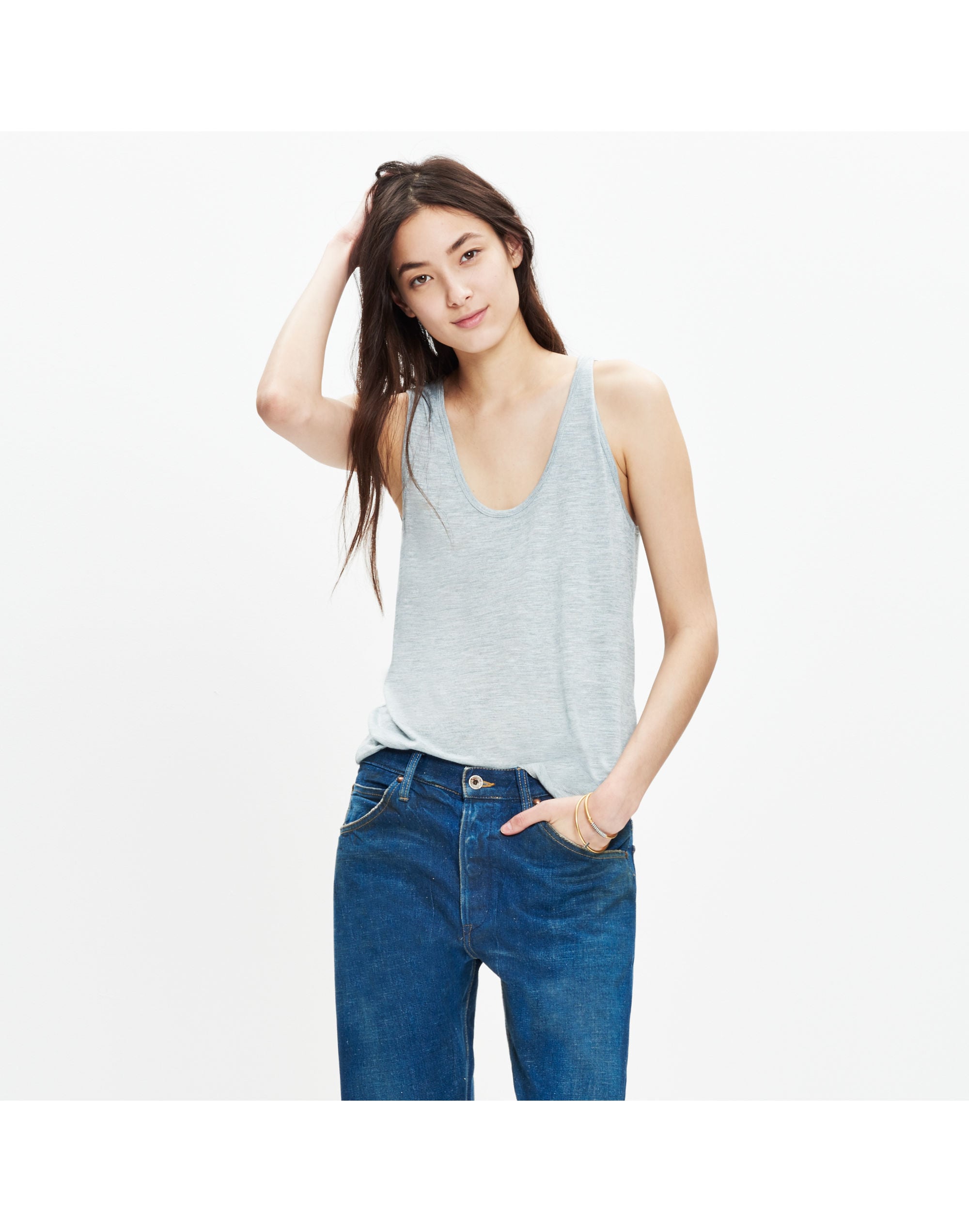 Anthem Scoop Tank Top | Madewell