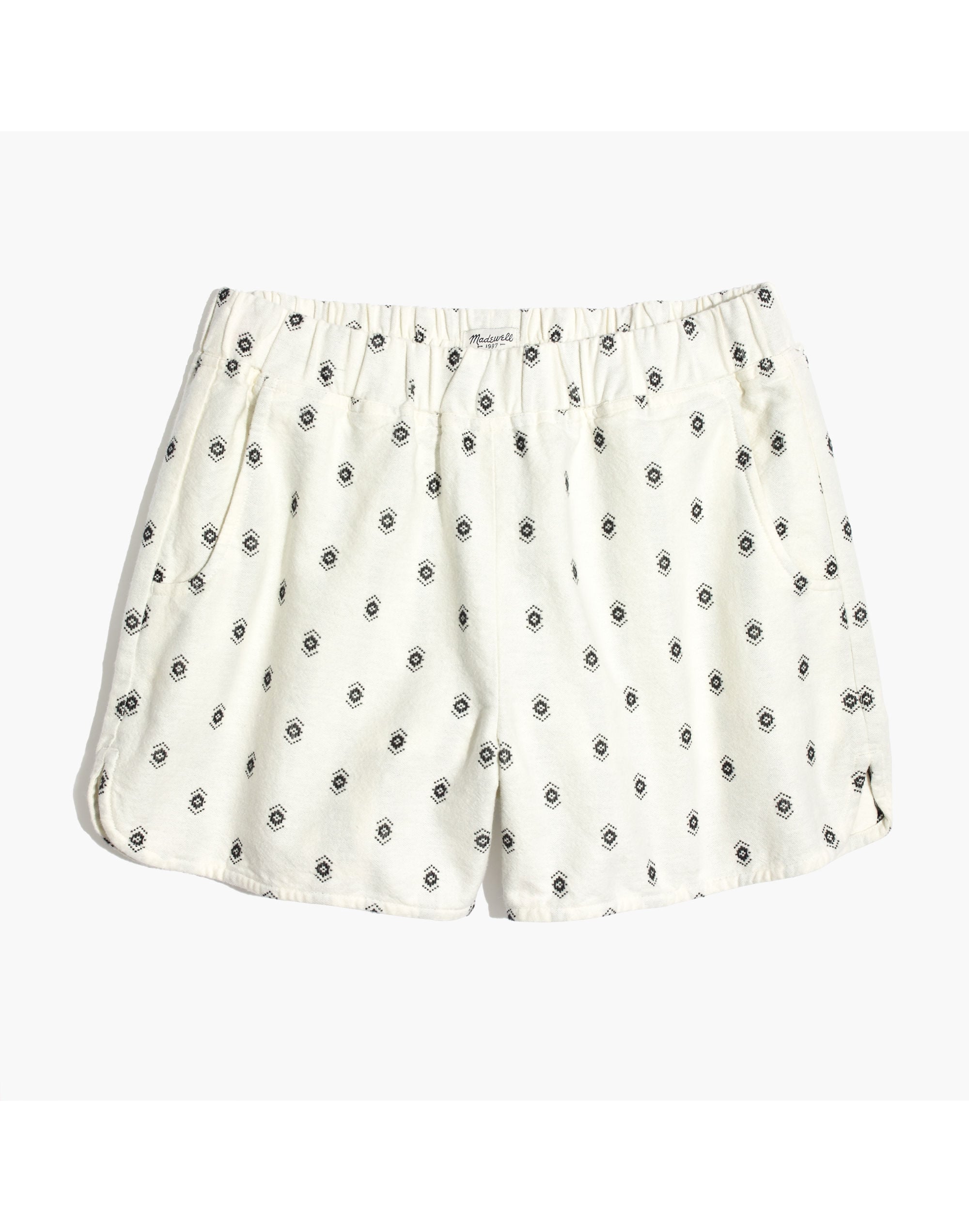 Pull-On Shorts in Diamond Dot | Madewell