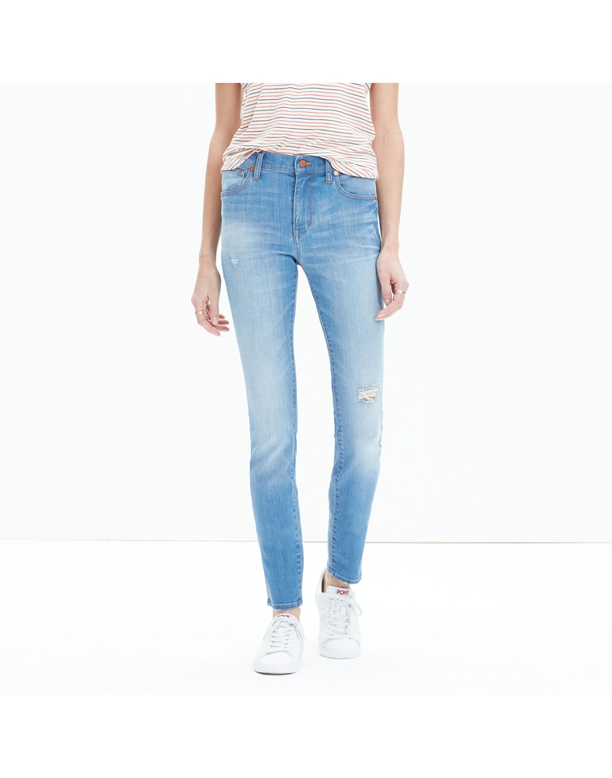 9" High-Rise Skinny Jeans in Sadie Wash | Madewell