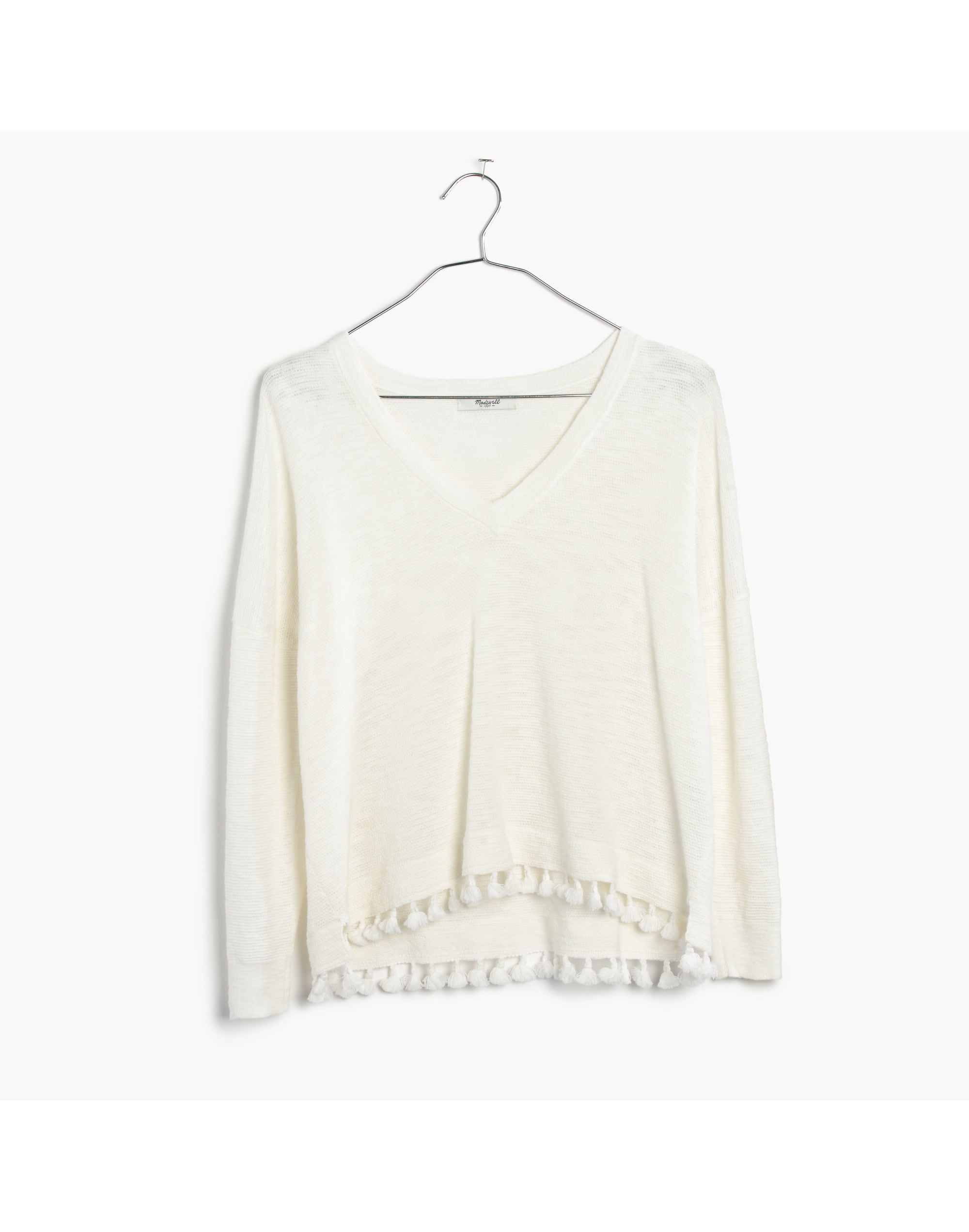 Globe Fringe Sweater | Madewell