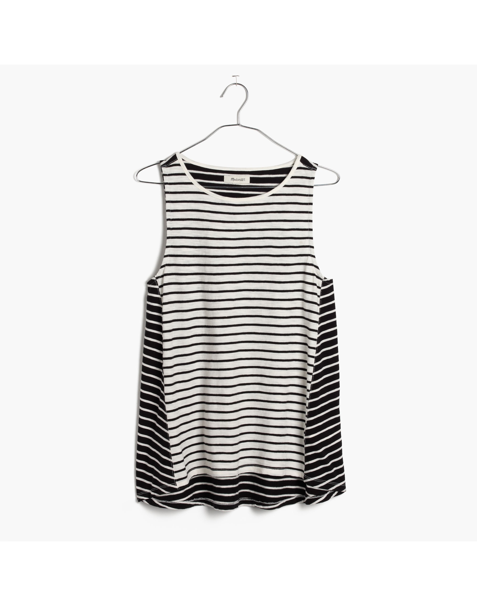 Forward-Seam Tank Top in Stripe | Madewell