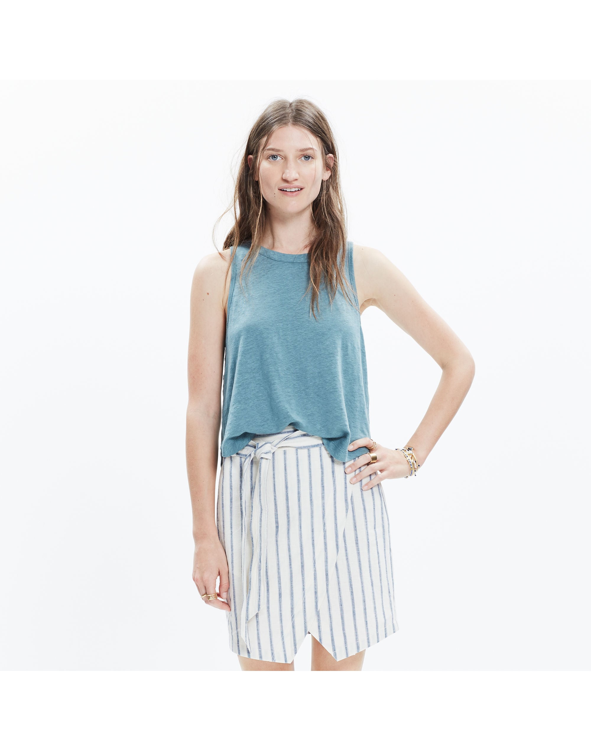 Linen Allegro Top | Madewell