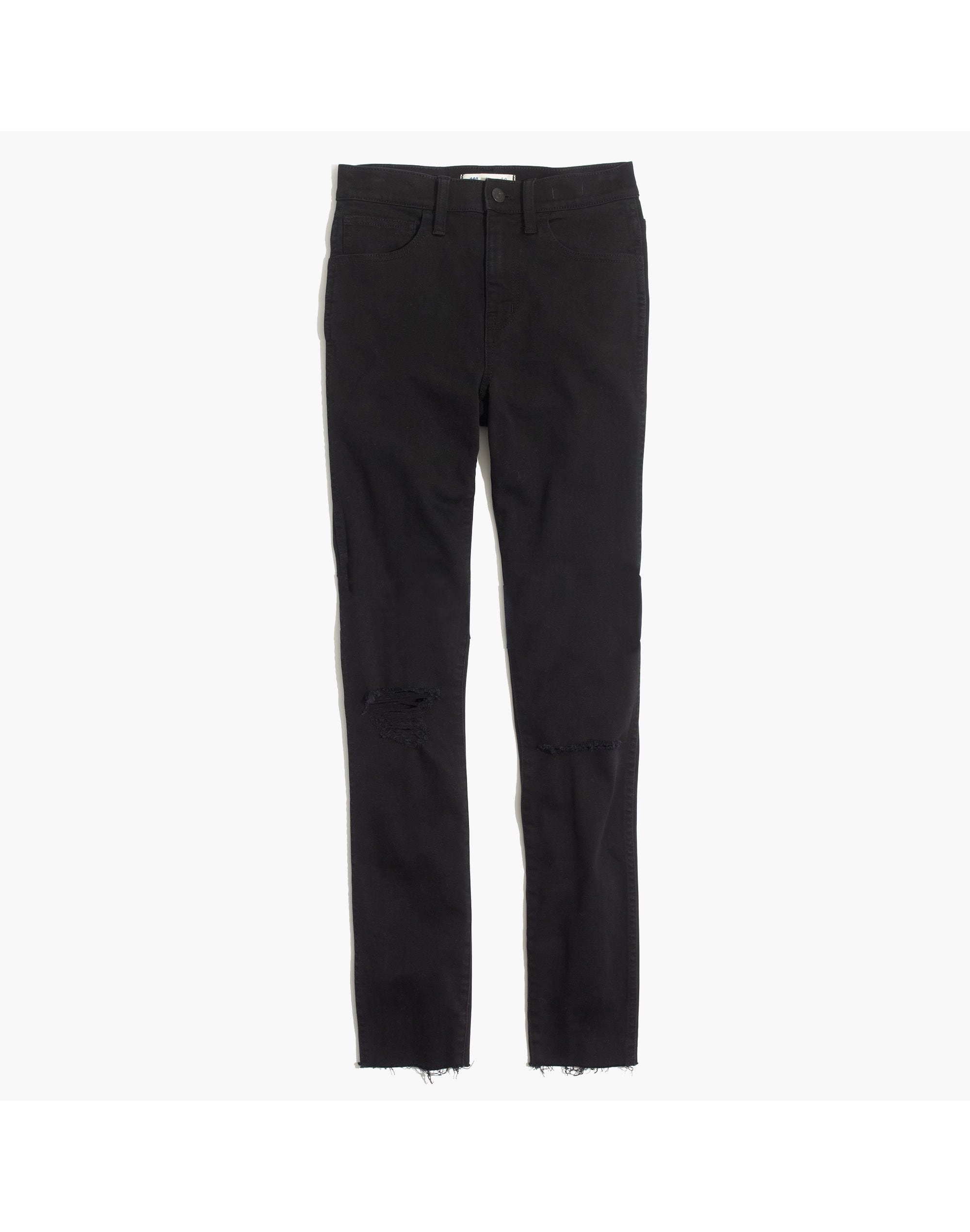 10" High-Rise Skinny Jeans Black Sea | Madewell