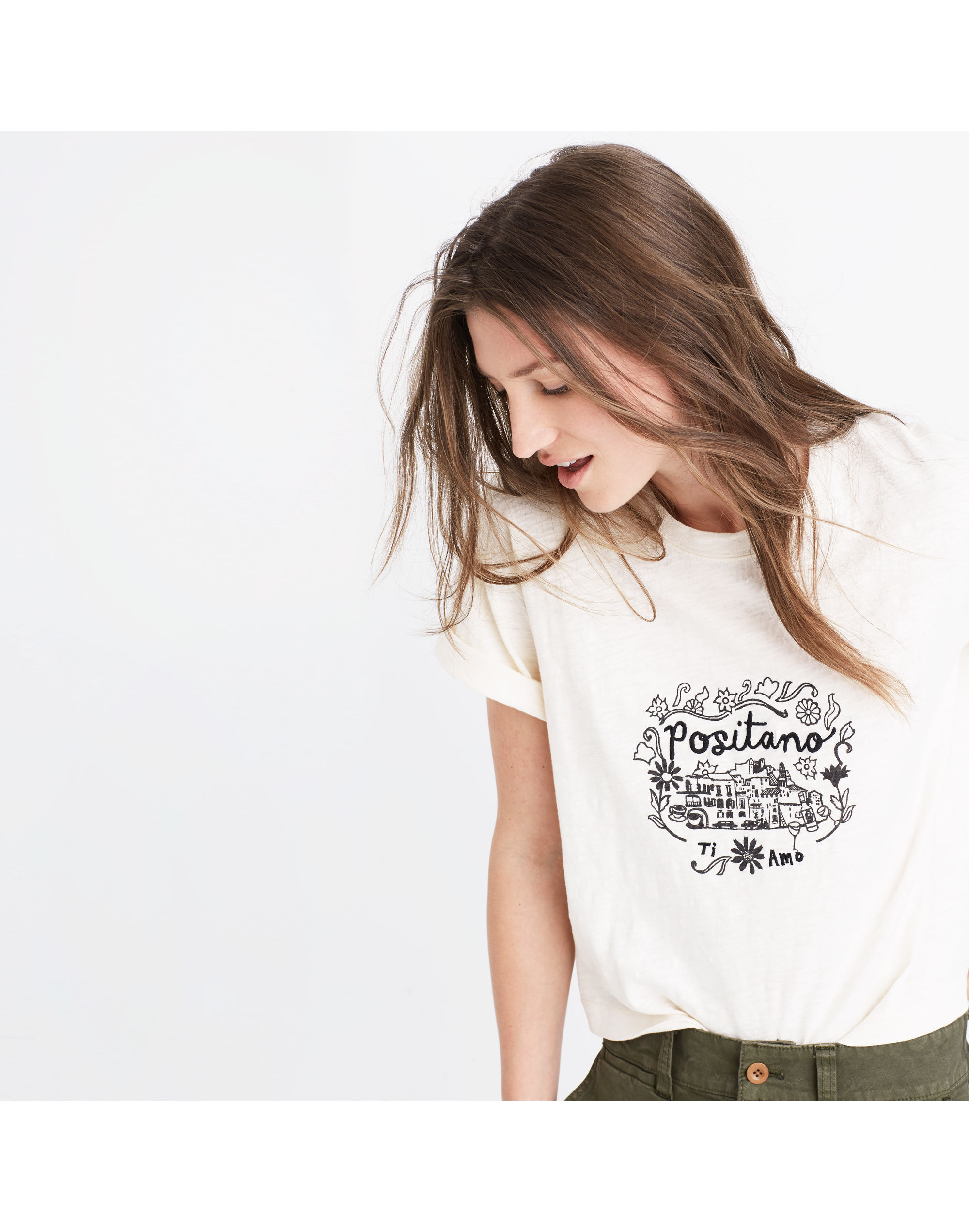 Positano Ti Amo Graphic Tee | Madewell